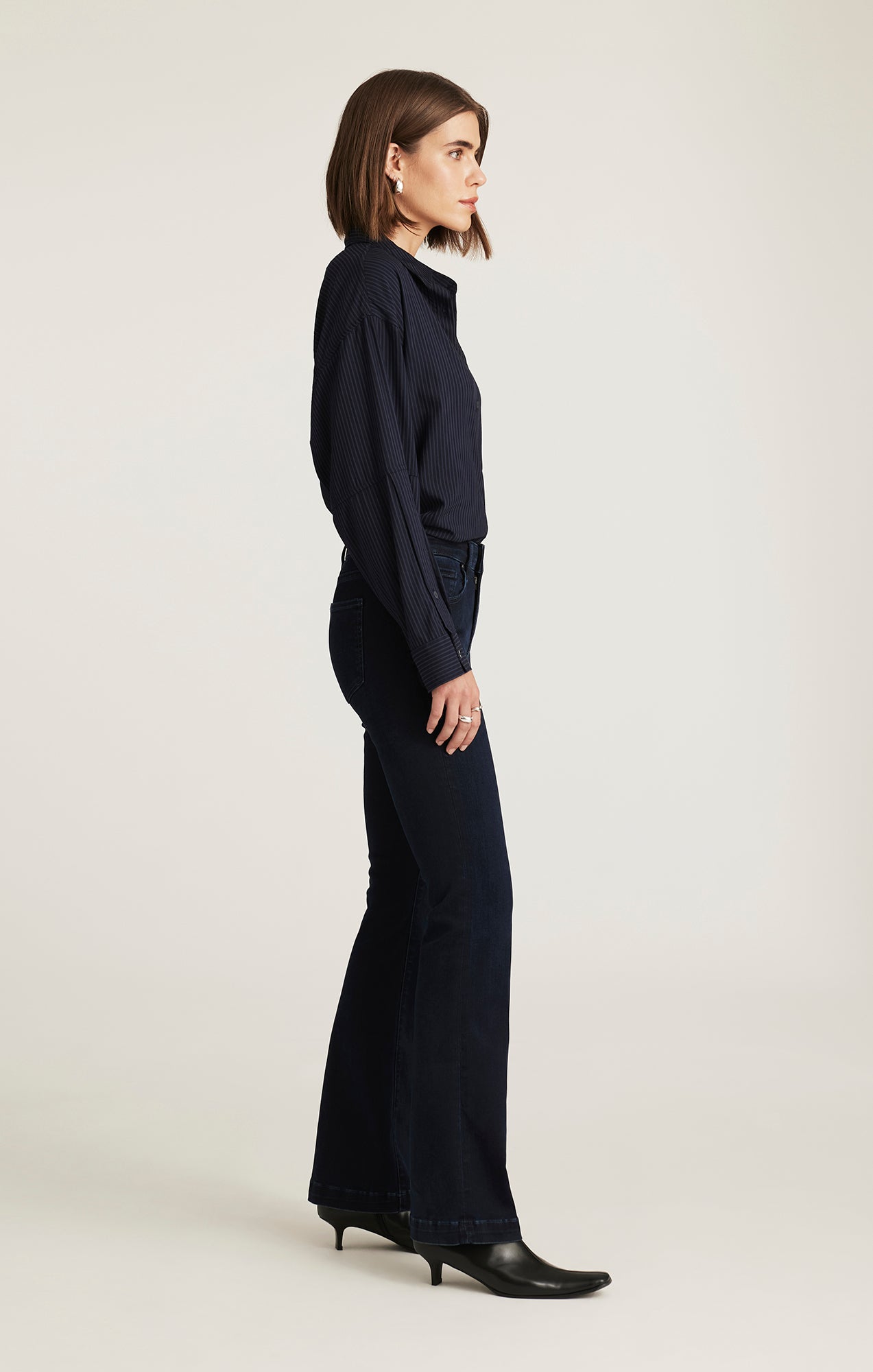 VICKY BOOTCUT IN INK FEATHER LUXE - Mavi Jeans