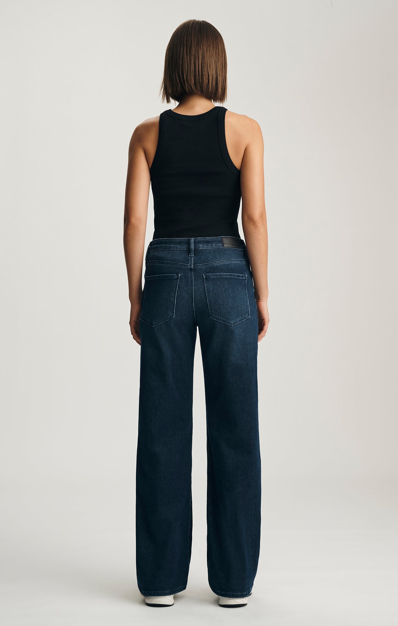Mavi Women's Sabrina Wide Leg In Dark Blue Move – Mavi Jeans