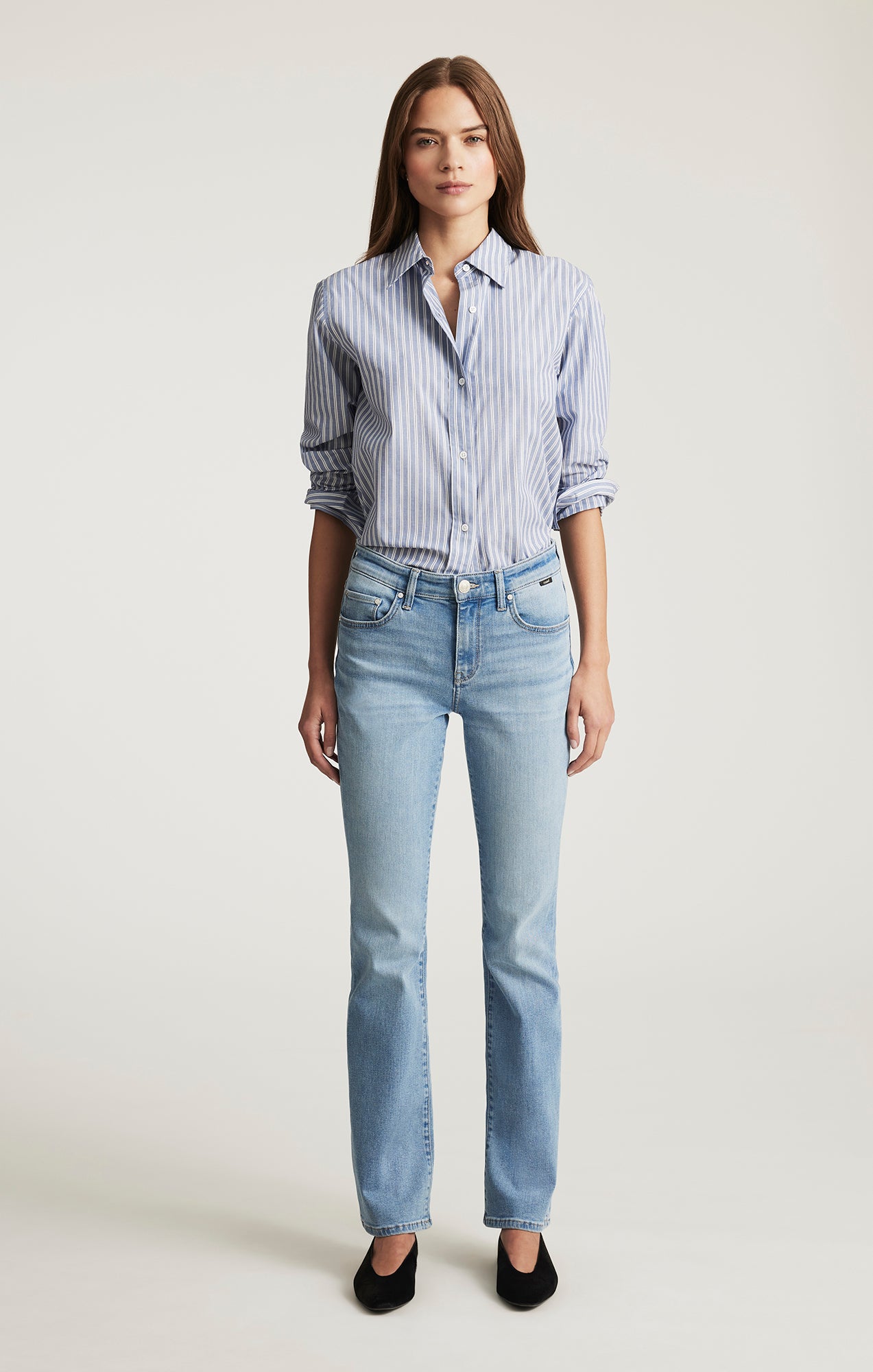 MOLLY BOOTCUT IN BLEACHED TRIBECA - Mavi Jeans
