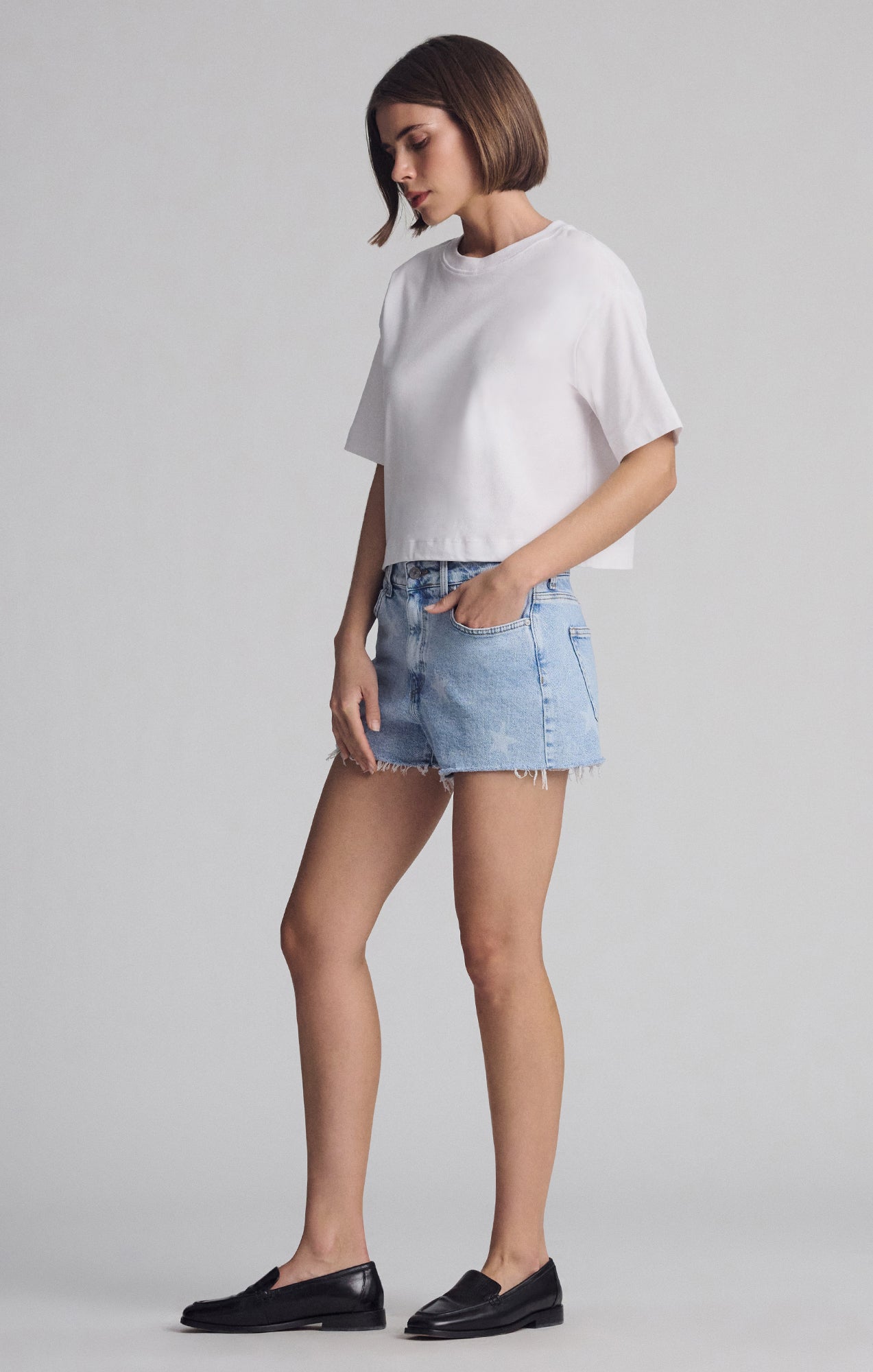 ROSIE BOYFRIEND SHORTS IN STAR DENIM - Mavi Jeans