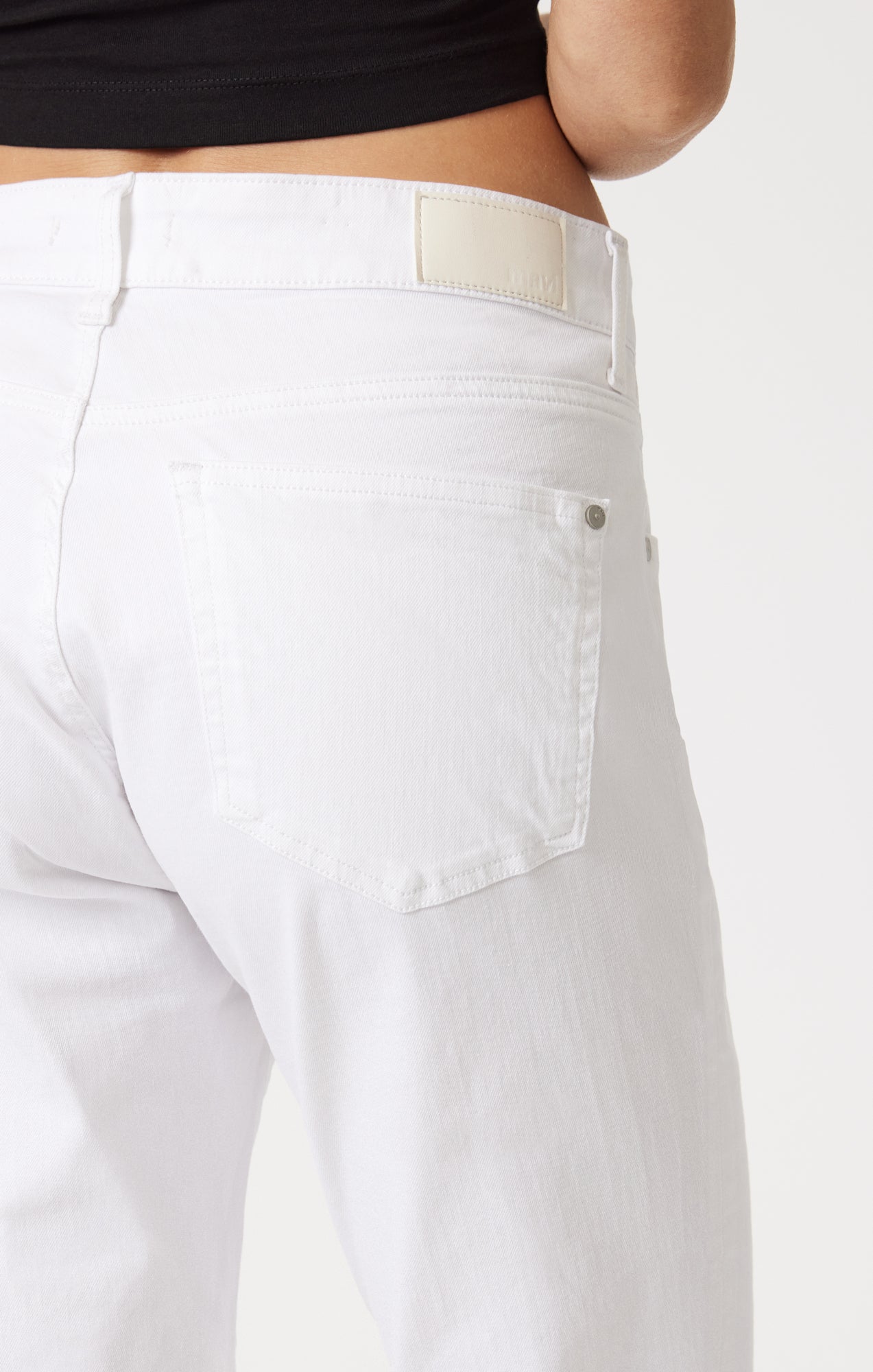KATHLEEN SLIM BOYFRIEND IN WHITE FEATHER BLUE - Mavi Jeans