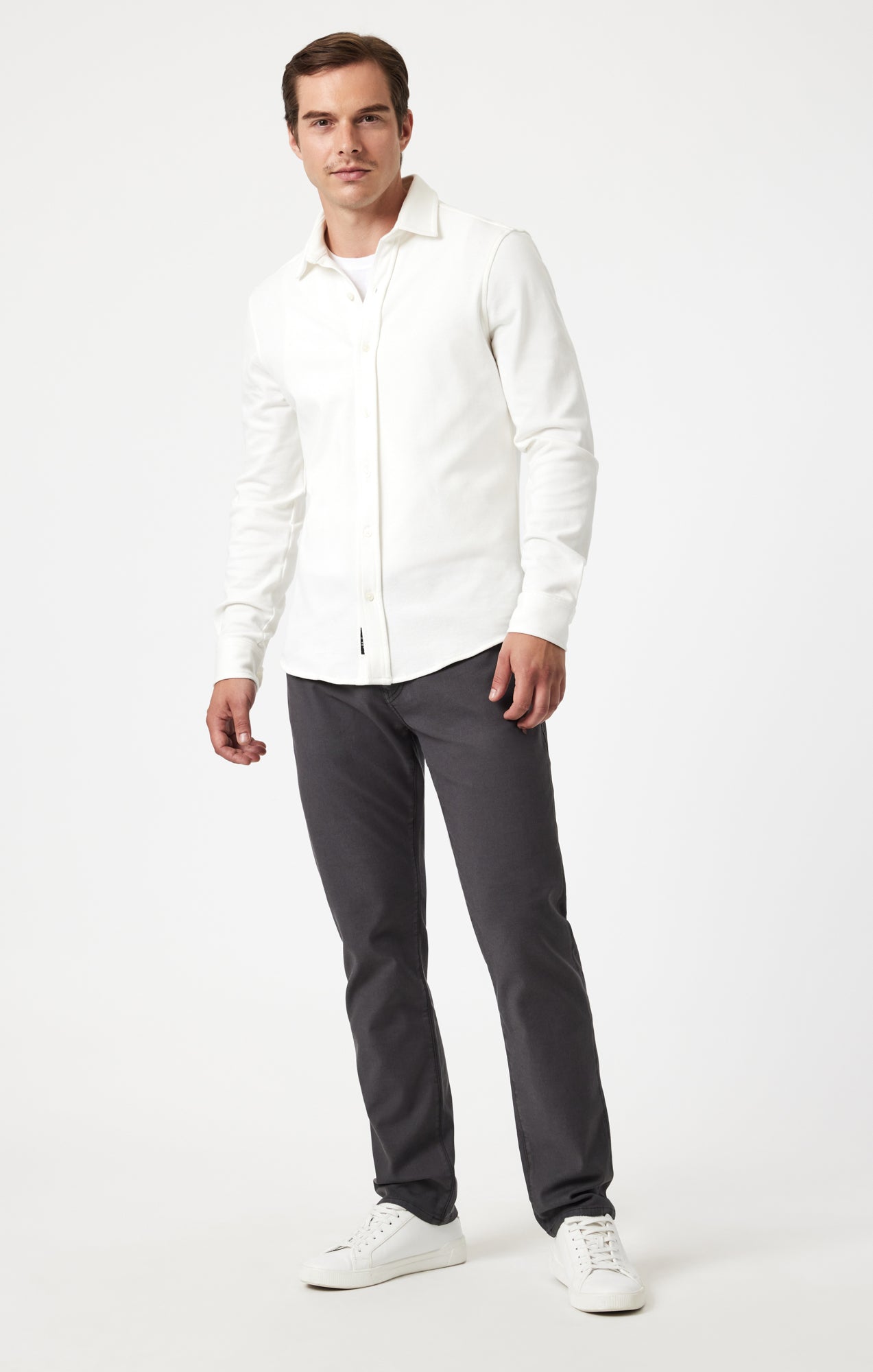 JAKE SLIM LEG IN ASH LUXE TWILL - Mavi Jeans