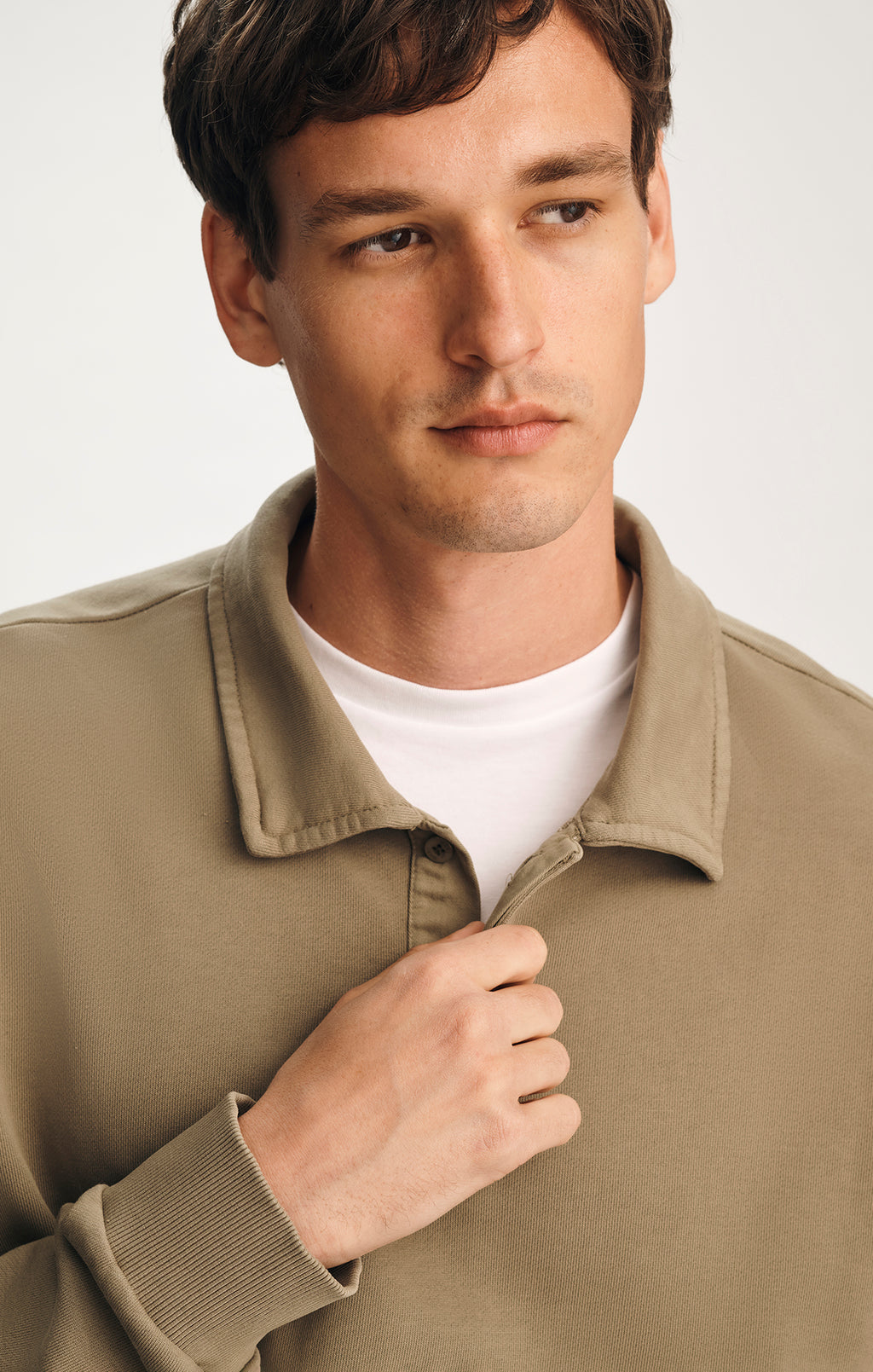 POLO SWEATSHIRT IN OVERLAND TREK - Mavi Jeans