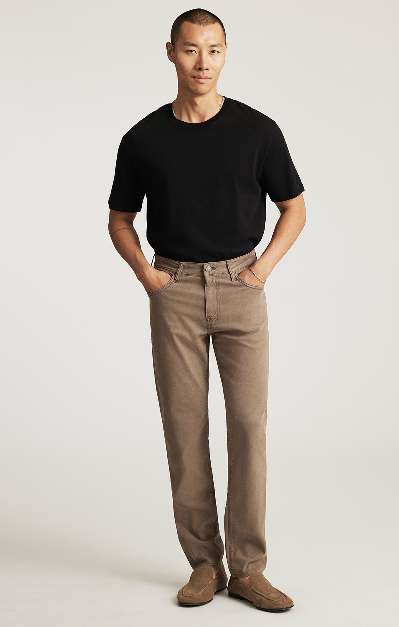 STEVE ATHLETIC FIT IN TIMBER LUXE TWILL - Mavi Jeans