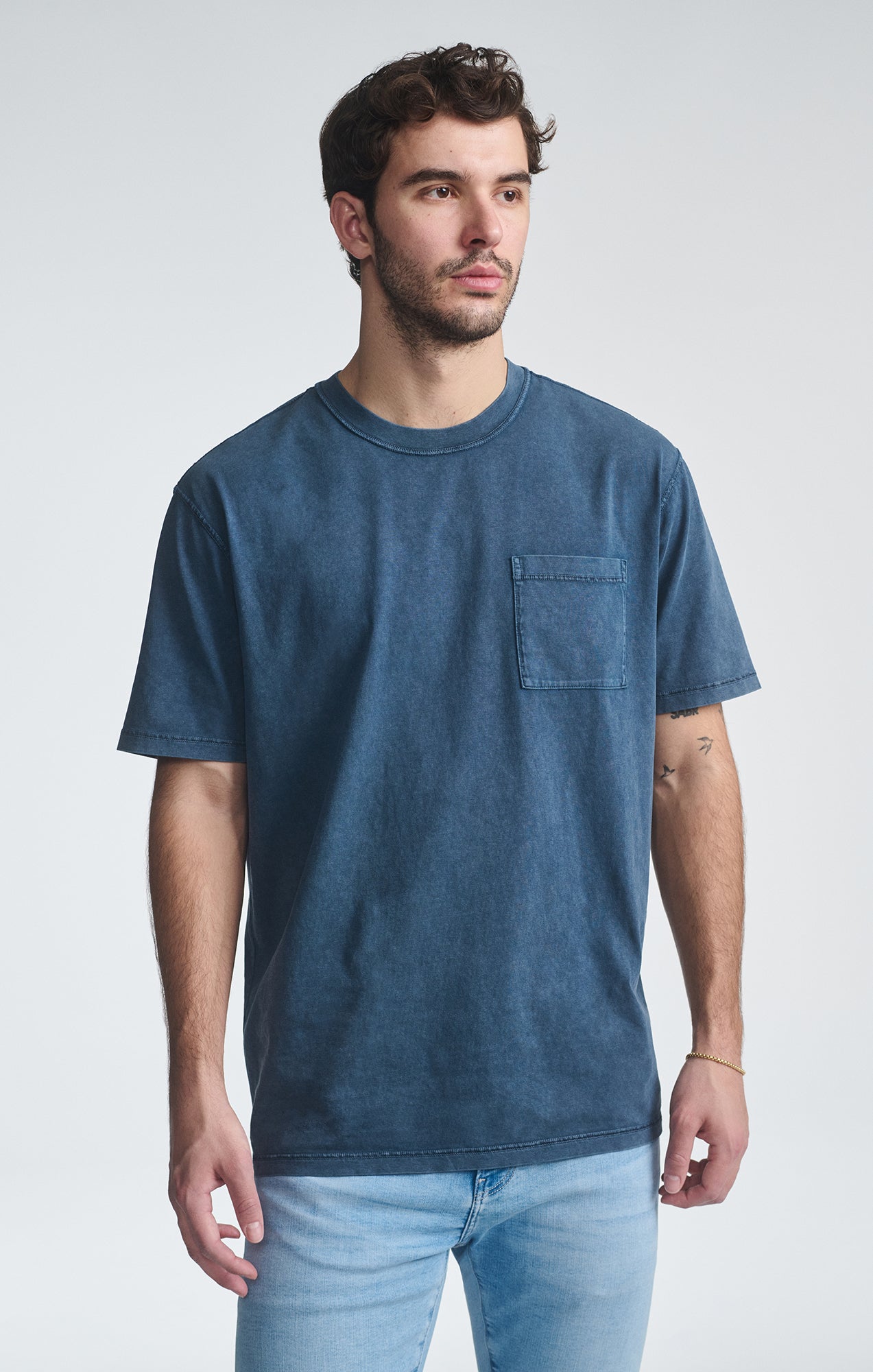 POCKET T-SHIRT IN INDIA INK - Mavi Jeans