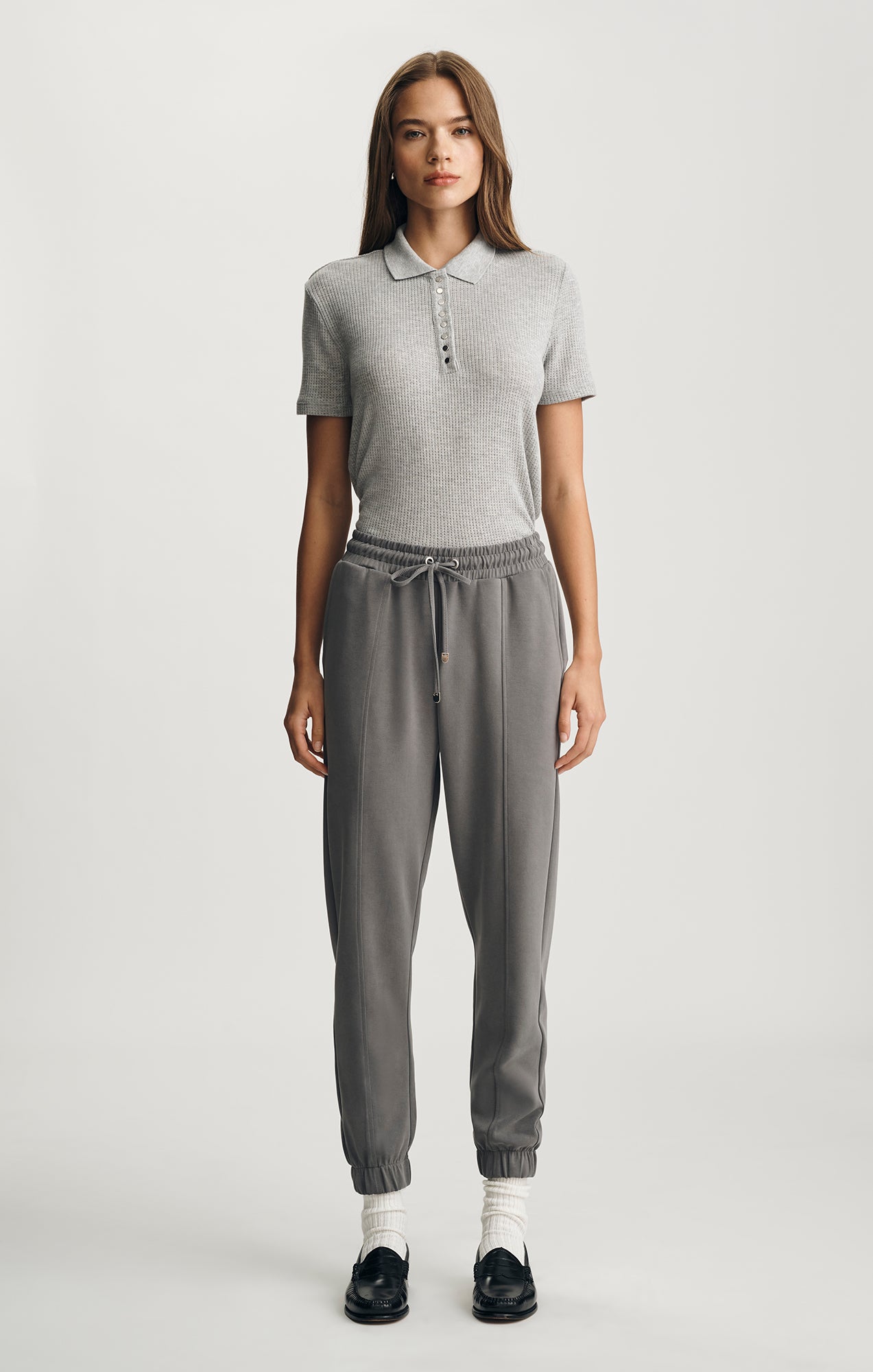 LUXE TOUCH TENCEL™ SWEATPANTS IN GARGOYLE - Mavi Jeans