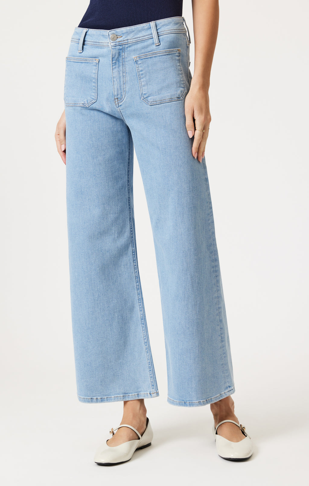 PALOMA MARINE WIDE LEG IN LIGHT BLUE FLEX BLUE - Mavi Jeans