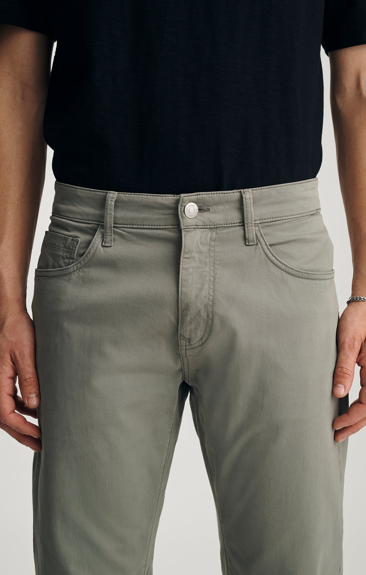 ZACH STRAIGHT LEG IN BASIL TWILL