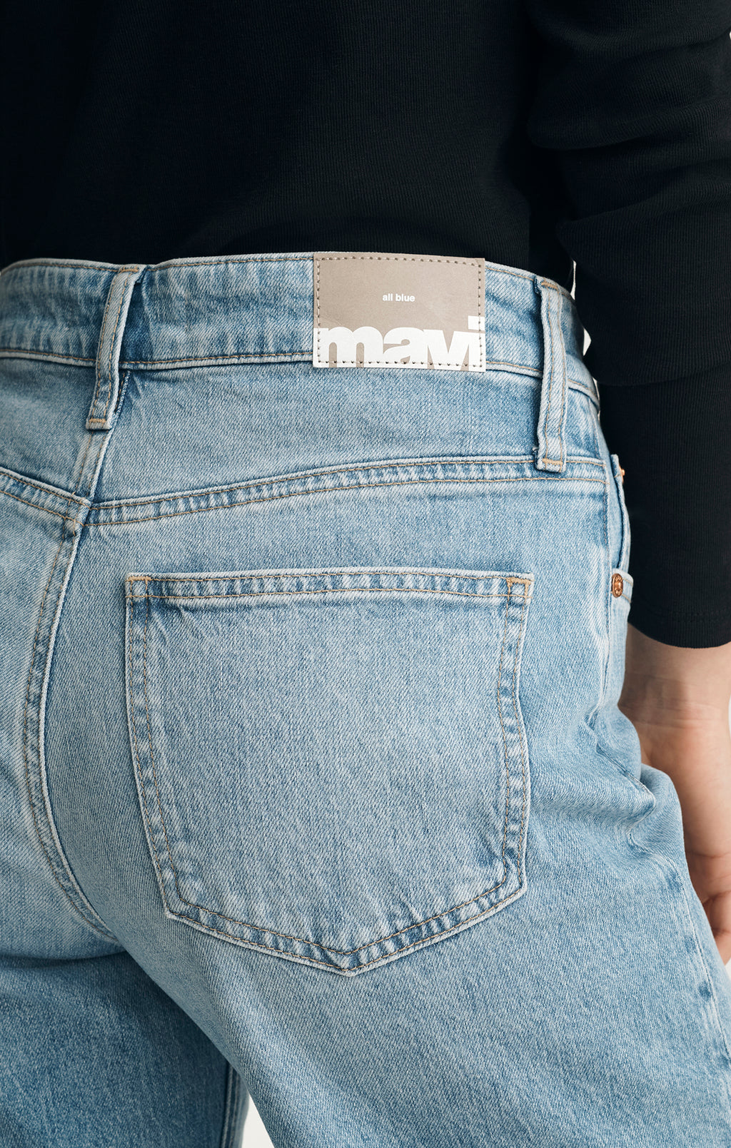 FLORIDA WIDE LEG IN BLEACHED CLASSIC BLUE - Mavi Jeans