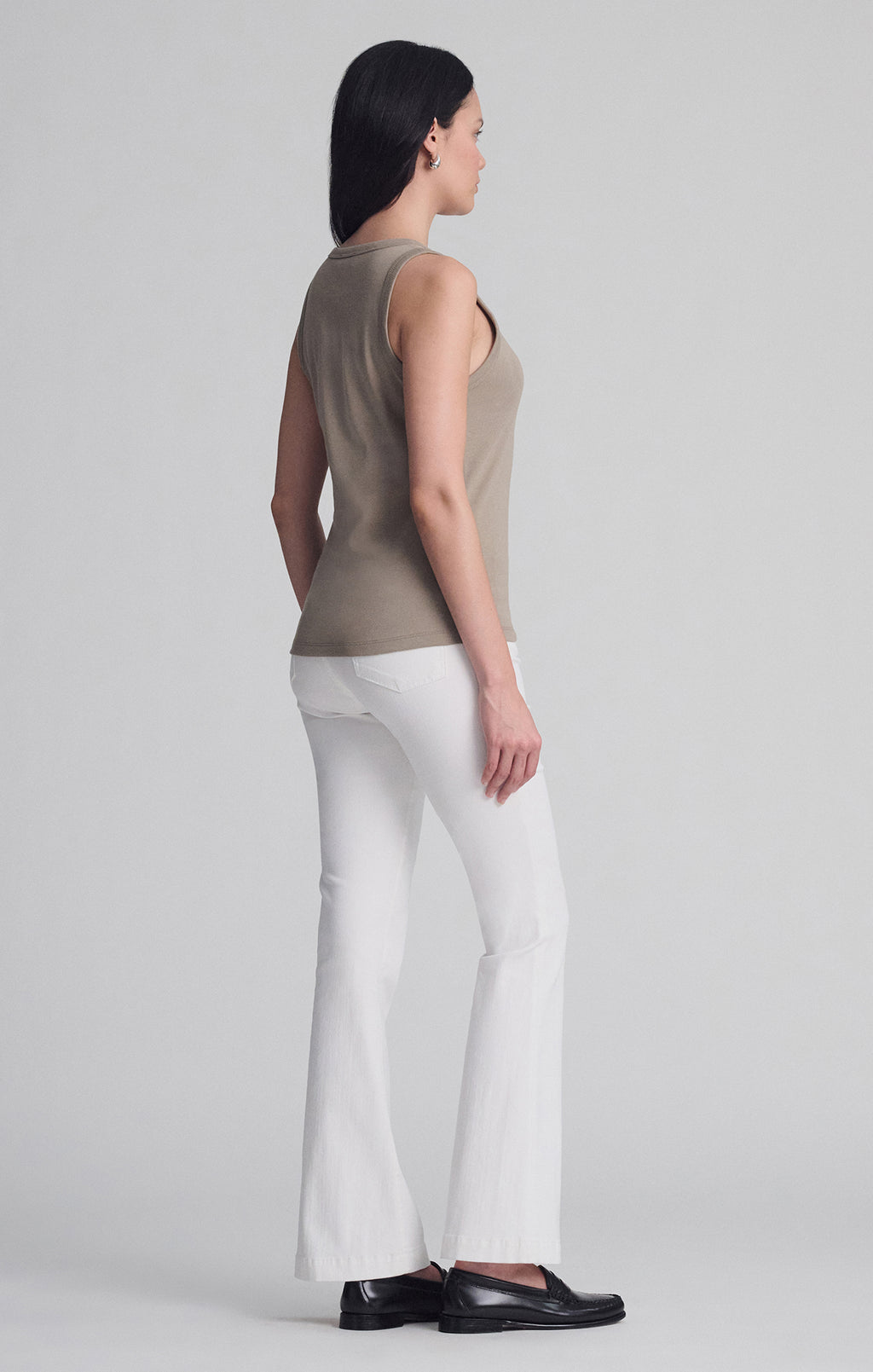 CONTOUR TANK TOP IN ROASTED CASHEW - Mavi Jeans