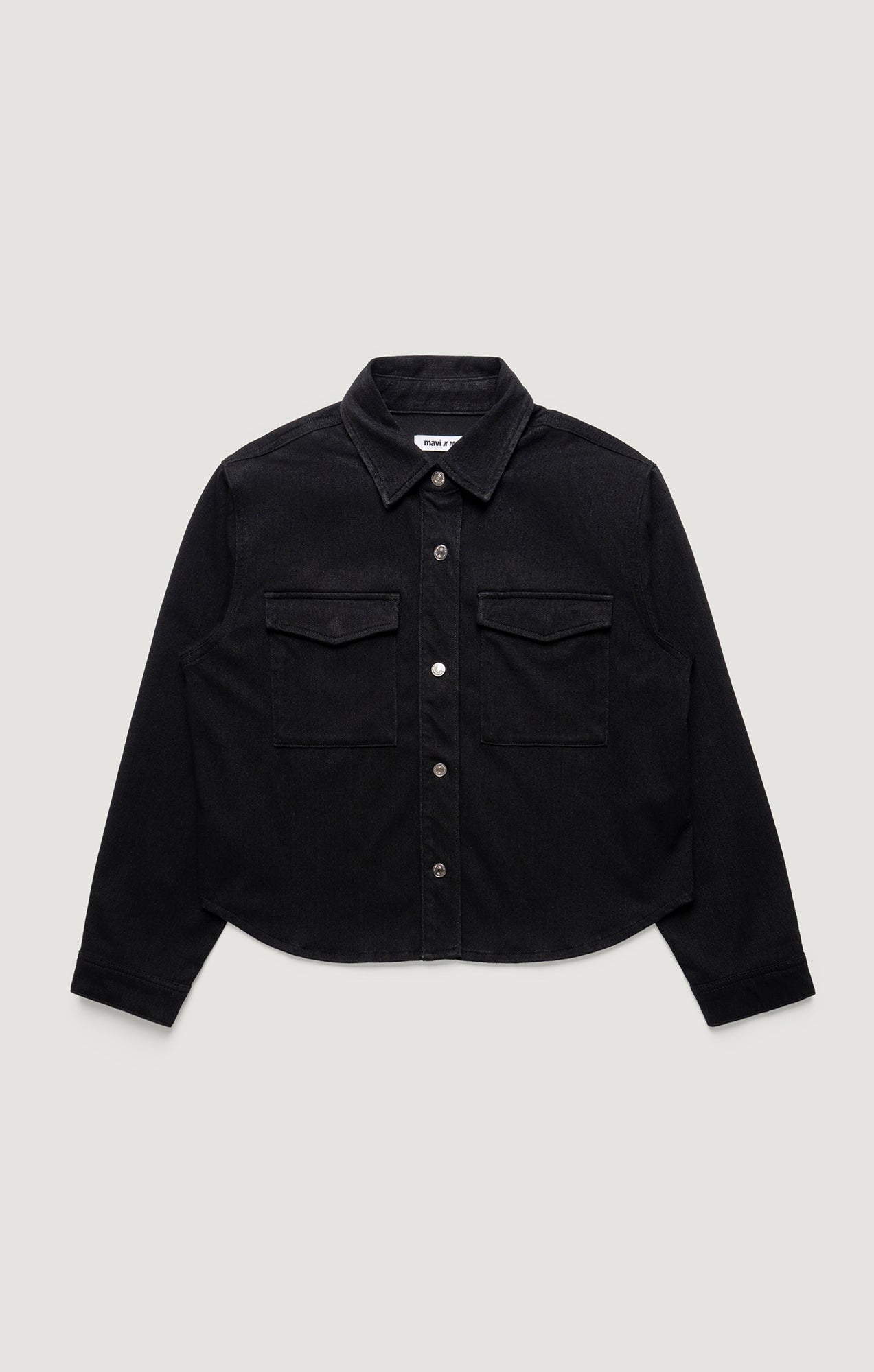 TIA DENIM SHIRT IN BLACK MOVE - Mavi Jeans