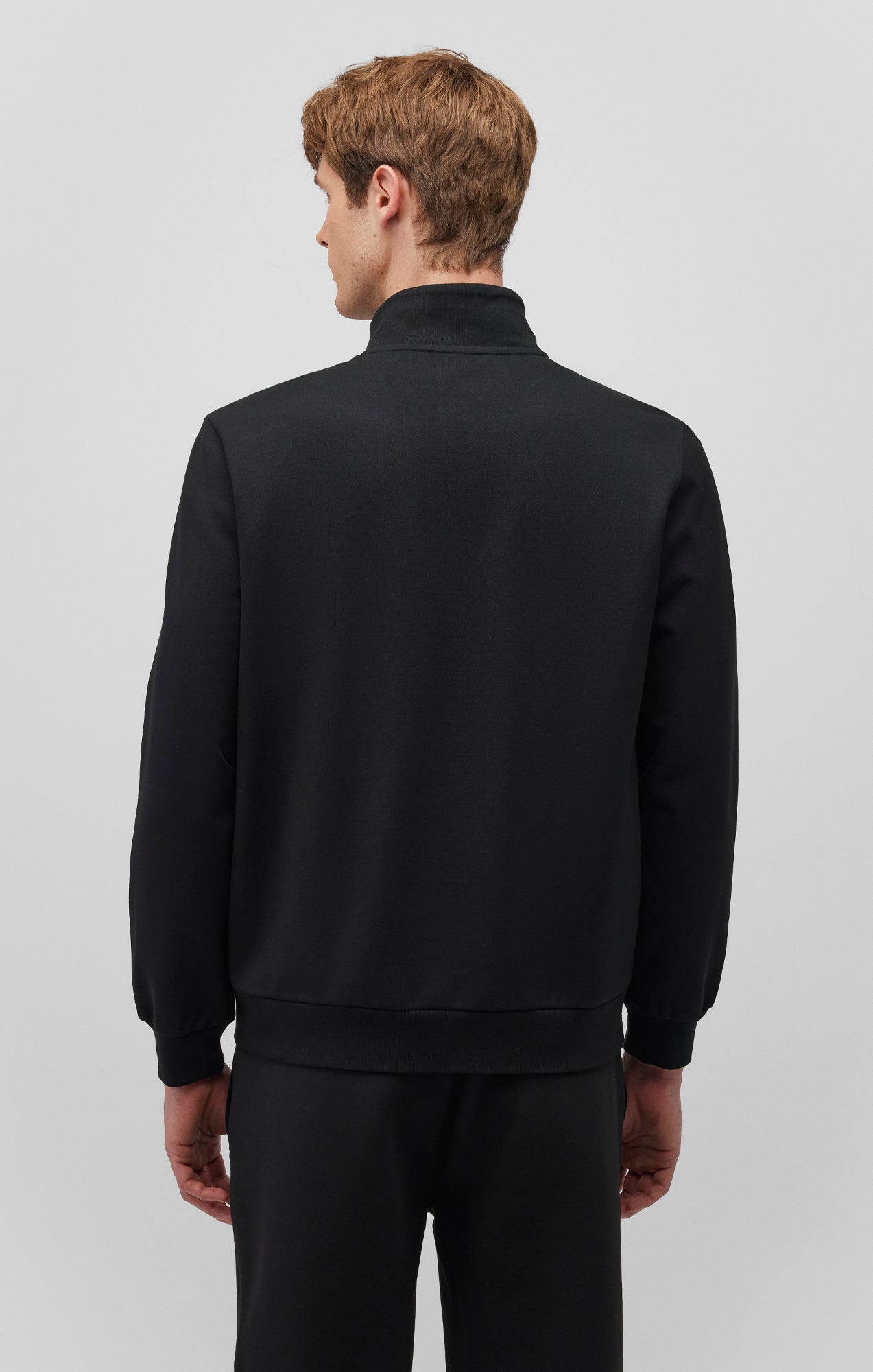 DOUBLE POCKET ZIP-UP JACKET IN BLACK - Mavi Jeans