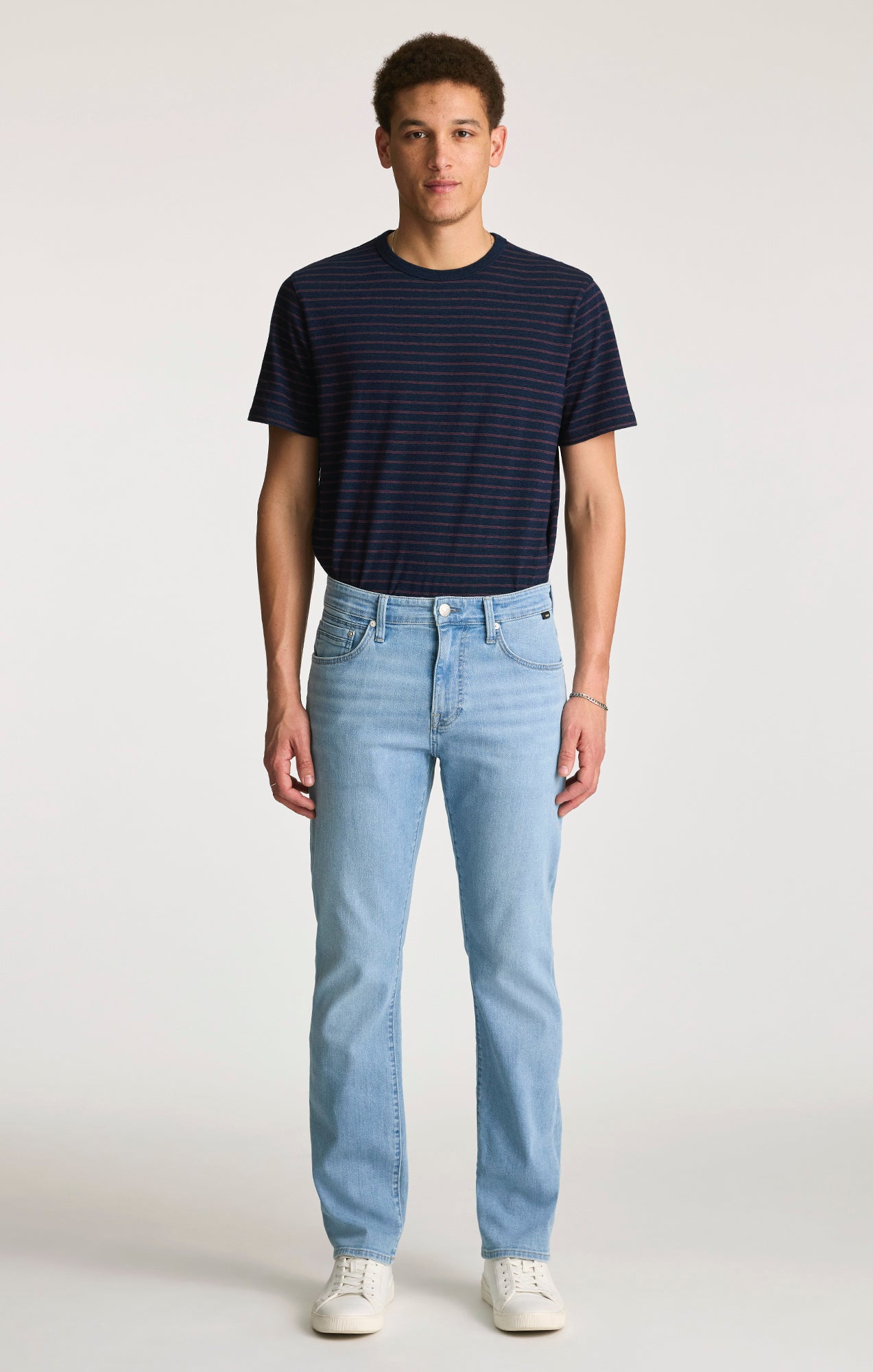 ZACH STRAIGHT LEG IN ICE BLUE WILLIAMSBURG