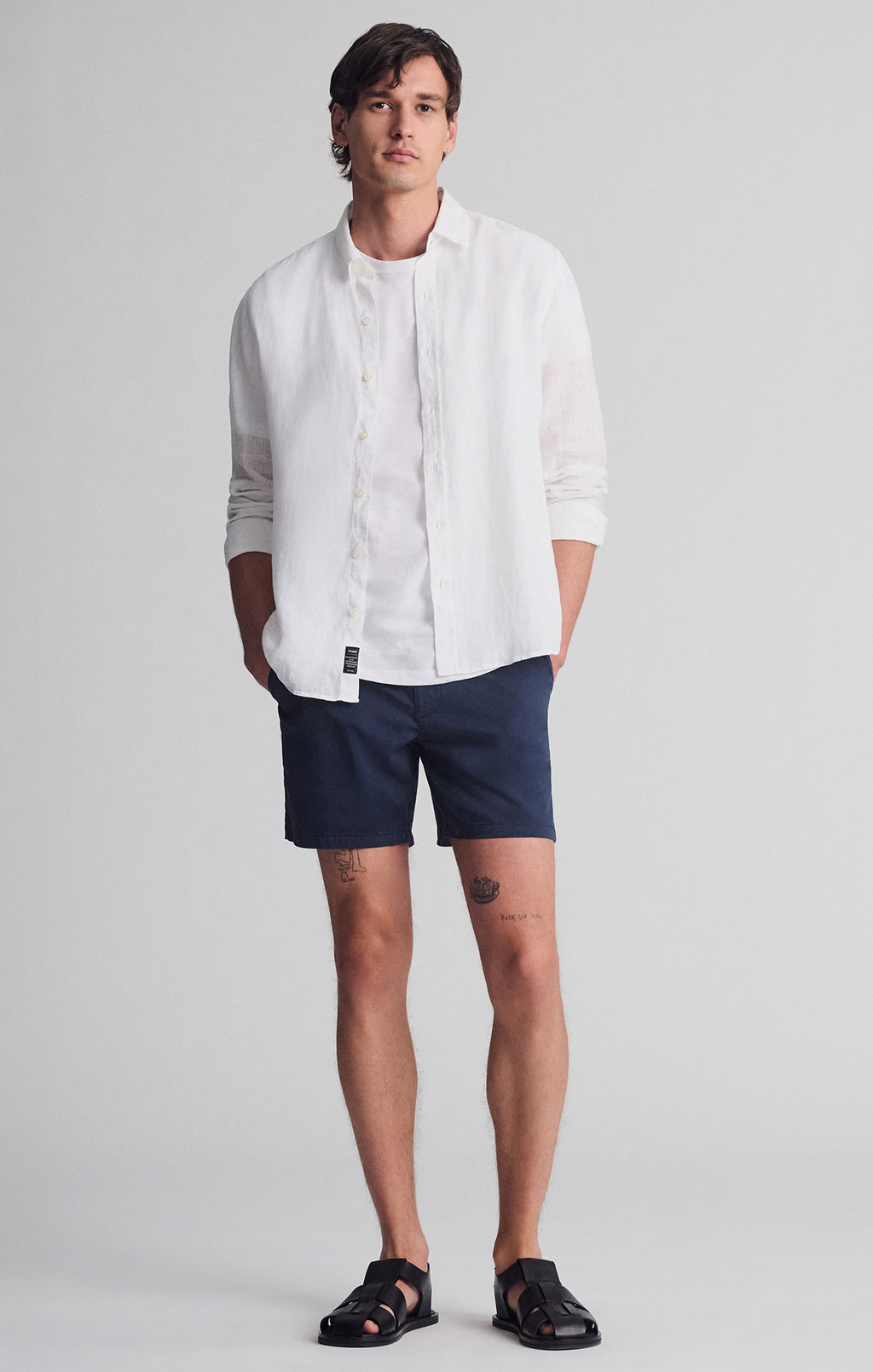 NATE SHORTS IN NIGHT CITY SMART - Mavi Jeans