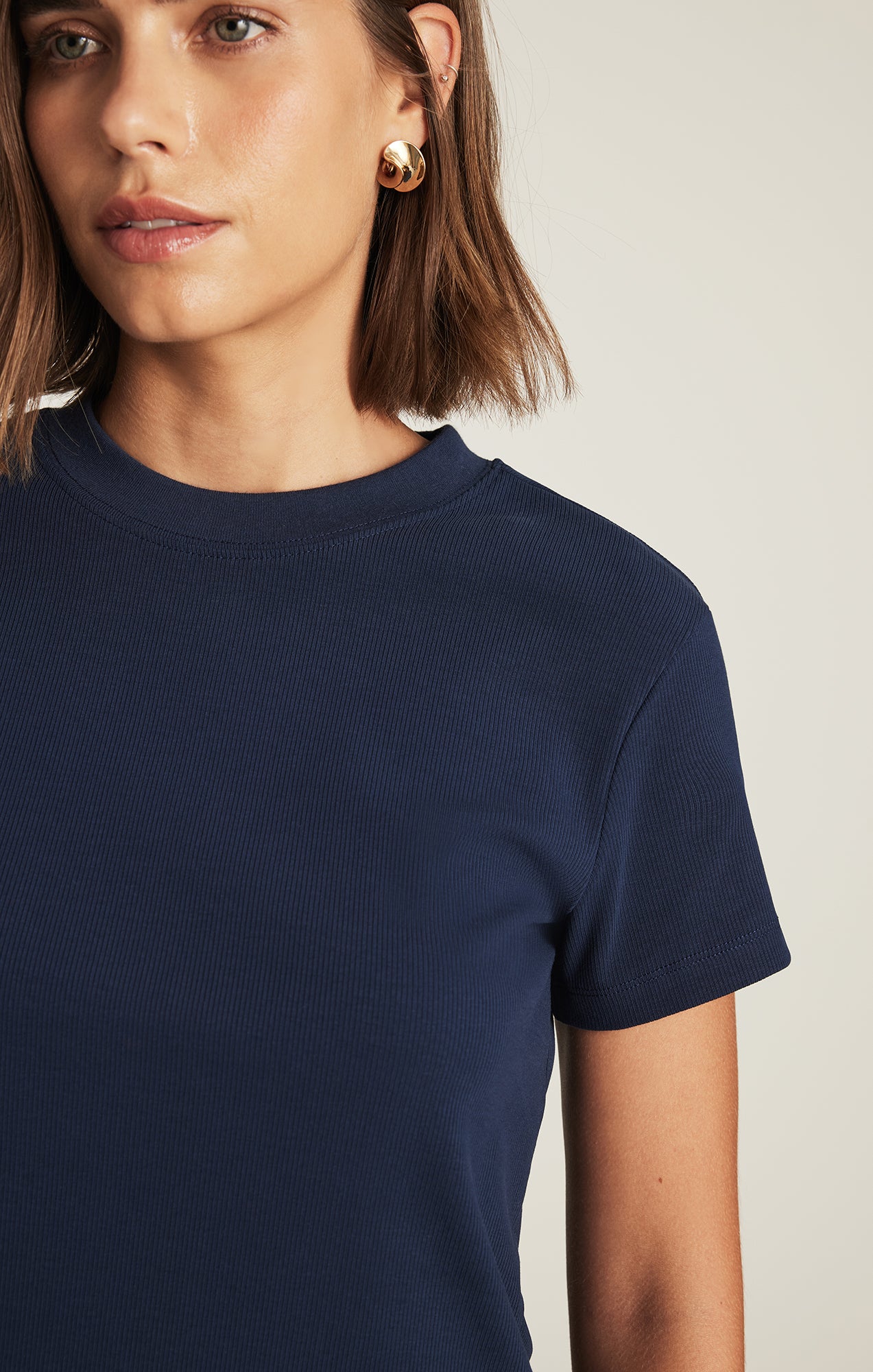 BASIC BABY T-SHIRT IN DRESS BLUES