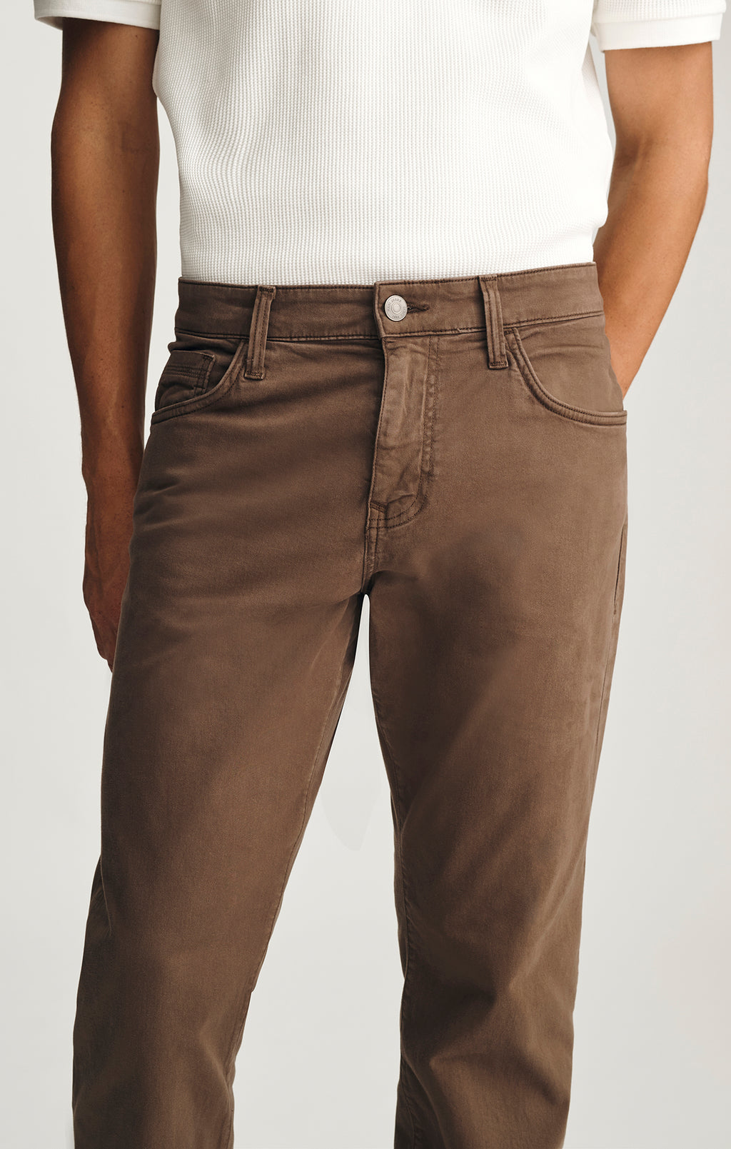 MATT RELAXED STRAIGHT LEG IN MOCHA TWILL