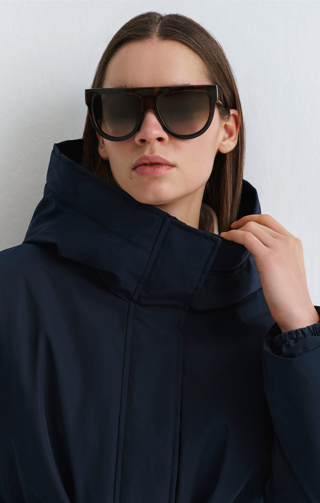 HOODED PARKA IN NIGHT SKY - Mavi Jeans