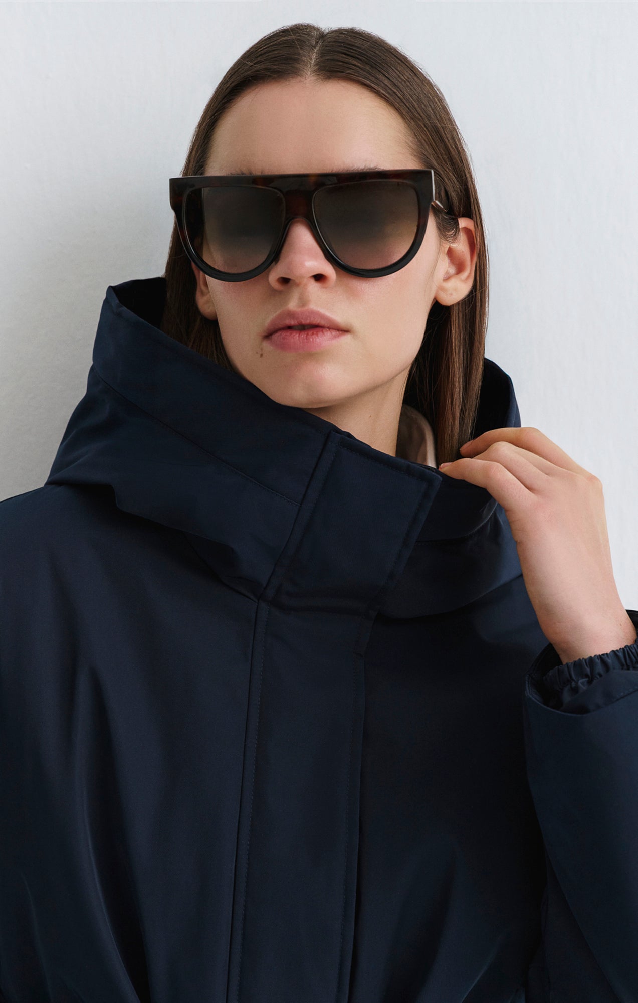 HOODED PARKA IN NIGHT SKY - Mavi Jeans