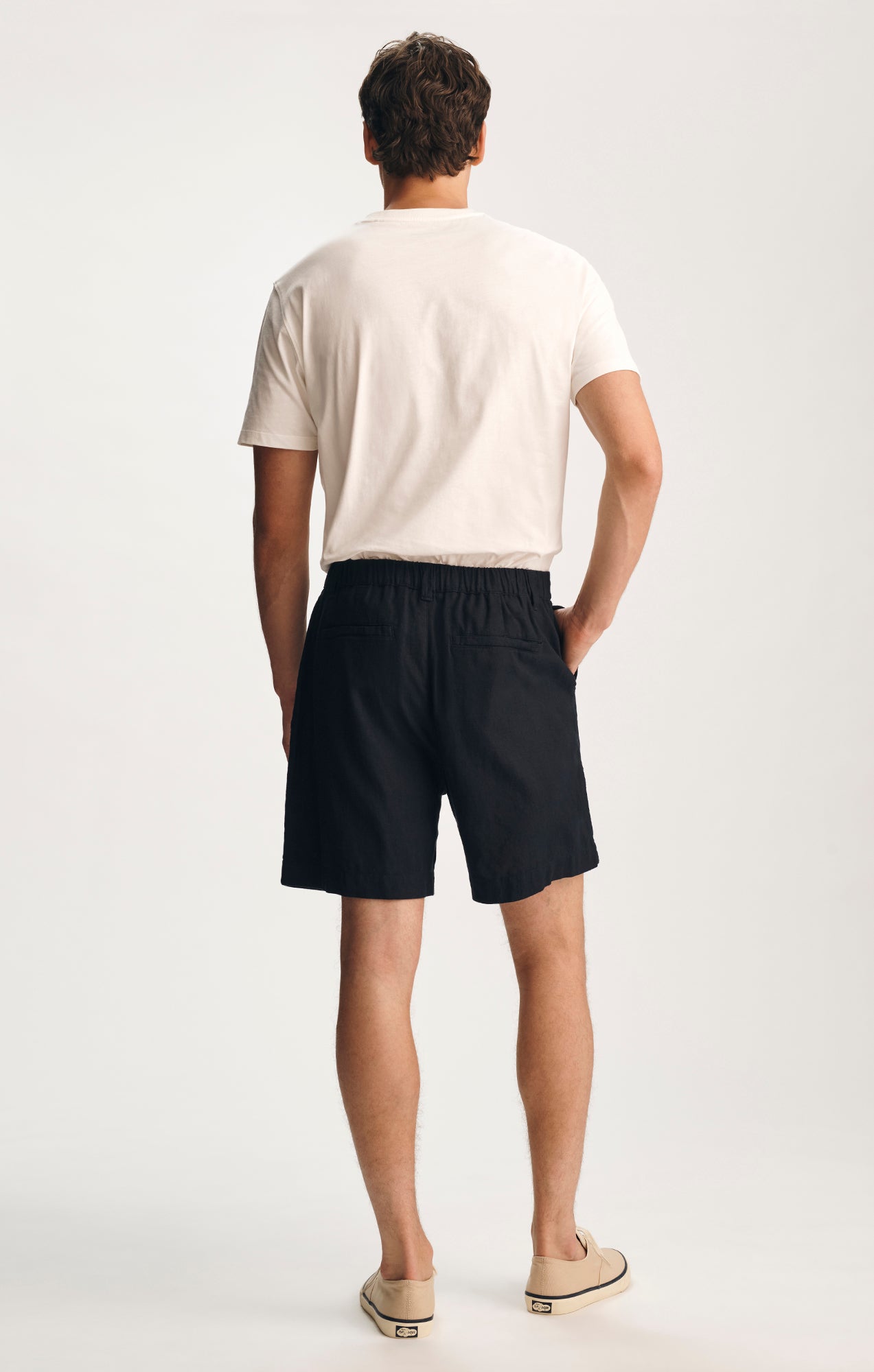 Mavi Men's Linen Pleated 7