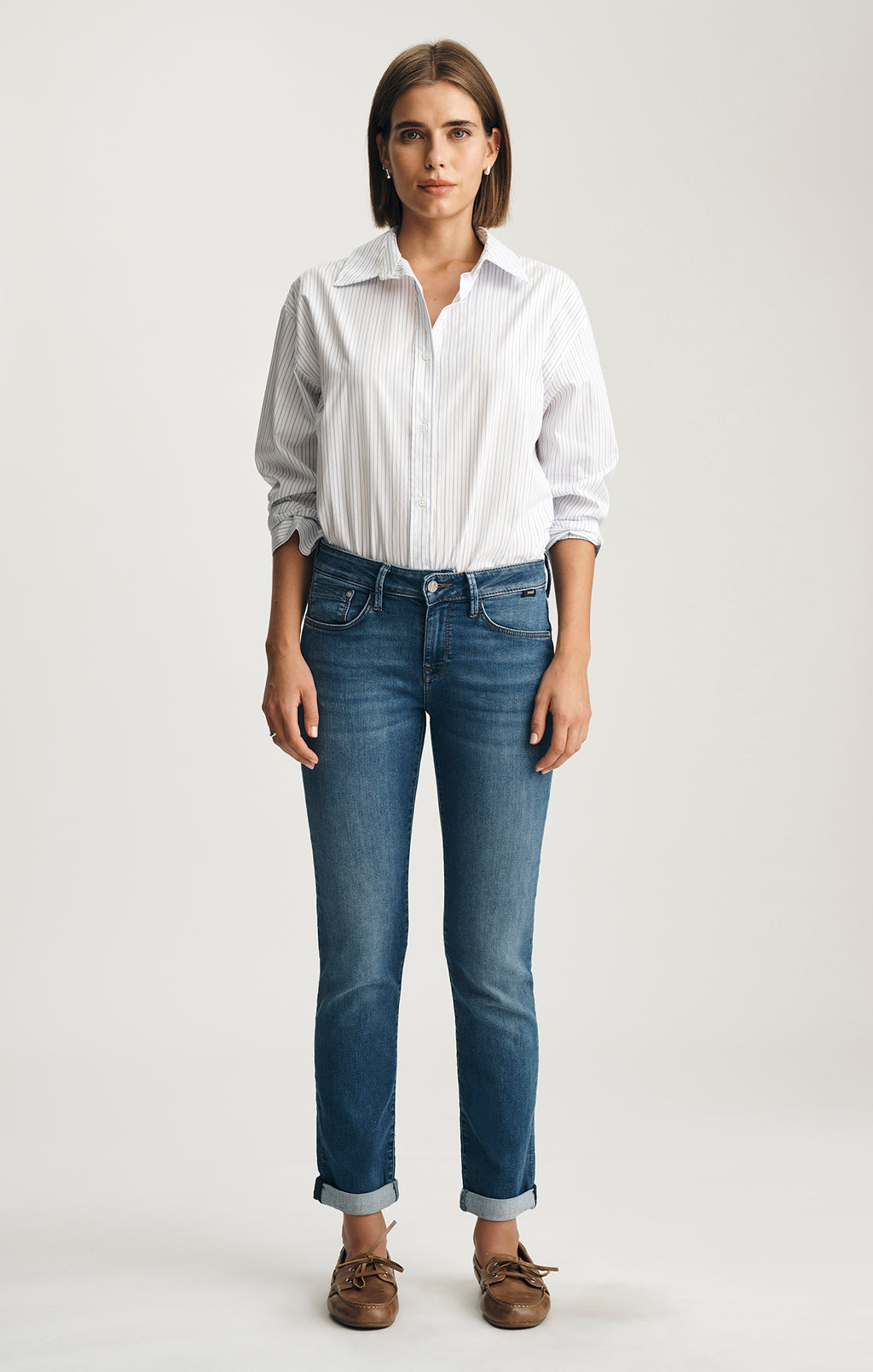 EMMA SLIM BOYFRIEND IN MID SUPERSOFT - Mavi Jeans