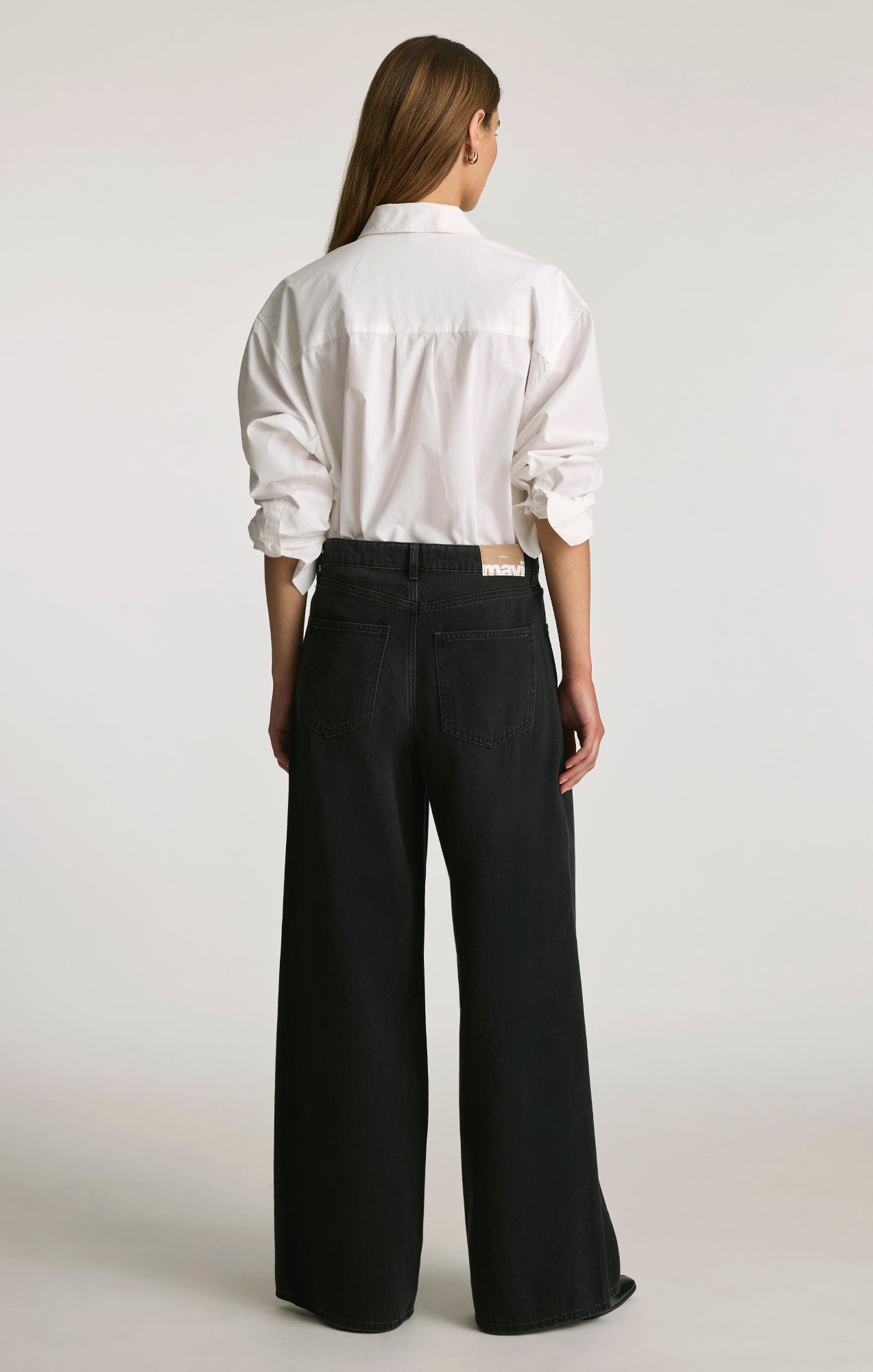 SIENA PALAZZO WIDE LEG IN DARK SMOKE WELL BLUE