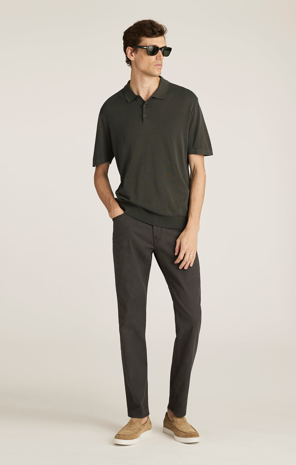 STEVE ATHLETIC FIT IN ASH LUXE TWLL - Mavi Jeans