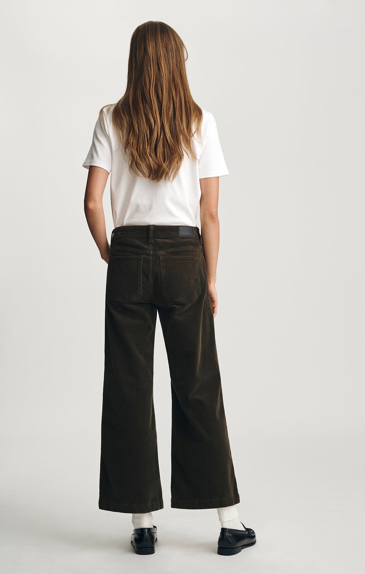 PALOMA MARINE WIDE LEG IN DOLLAR BILL CORD - Mavi Jeans