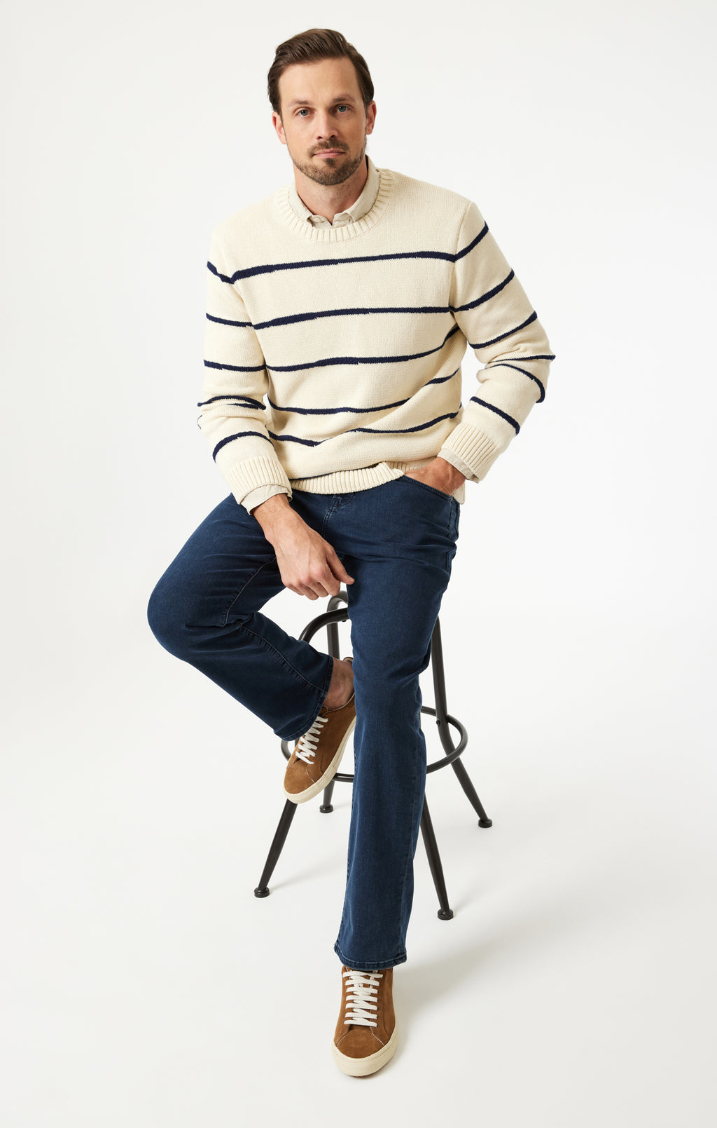 MATT RELAXED STRAIGHT LEG IN DEEP BLUE SUPERMOVE - Mavi Jeans
