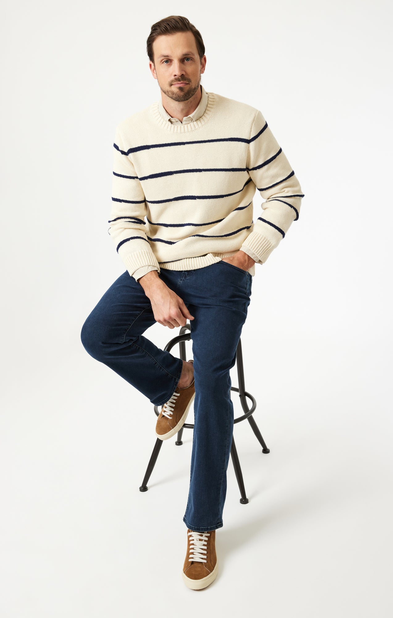 MATT RELAXED STRAIGHT LEG IN DEEP BLUE SUPERMOVE - Mavi Jeans
