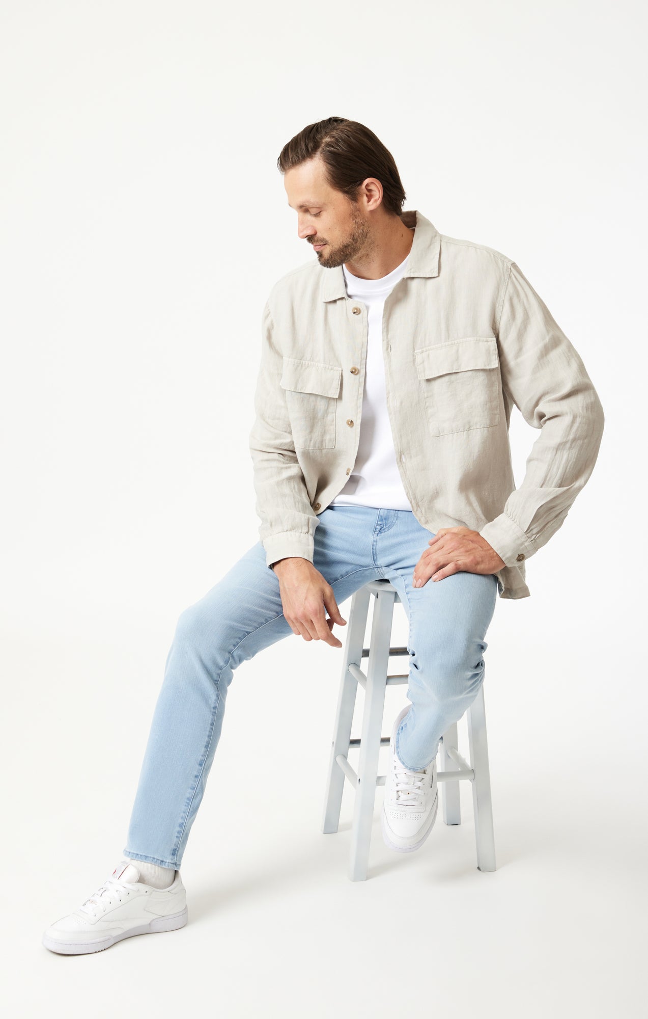 JAKE SLIM LEG IN ICE BLUE WILLIAMSBURG - Mavi Jeans