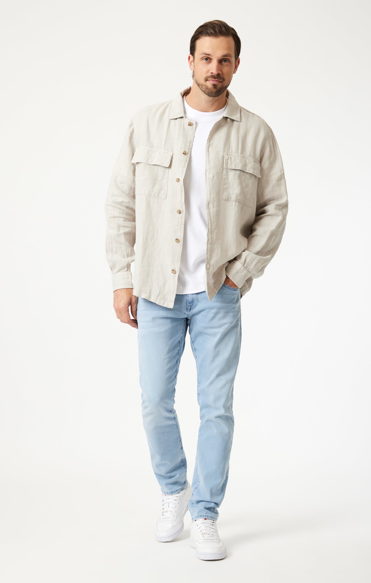 JAKE SLIM LEG IN ICE BLUE WILLIAMSBURG - Mavi Jeans