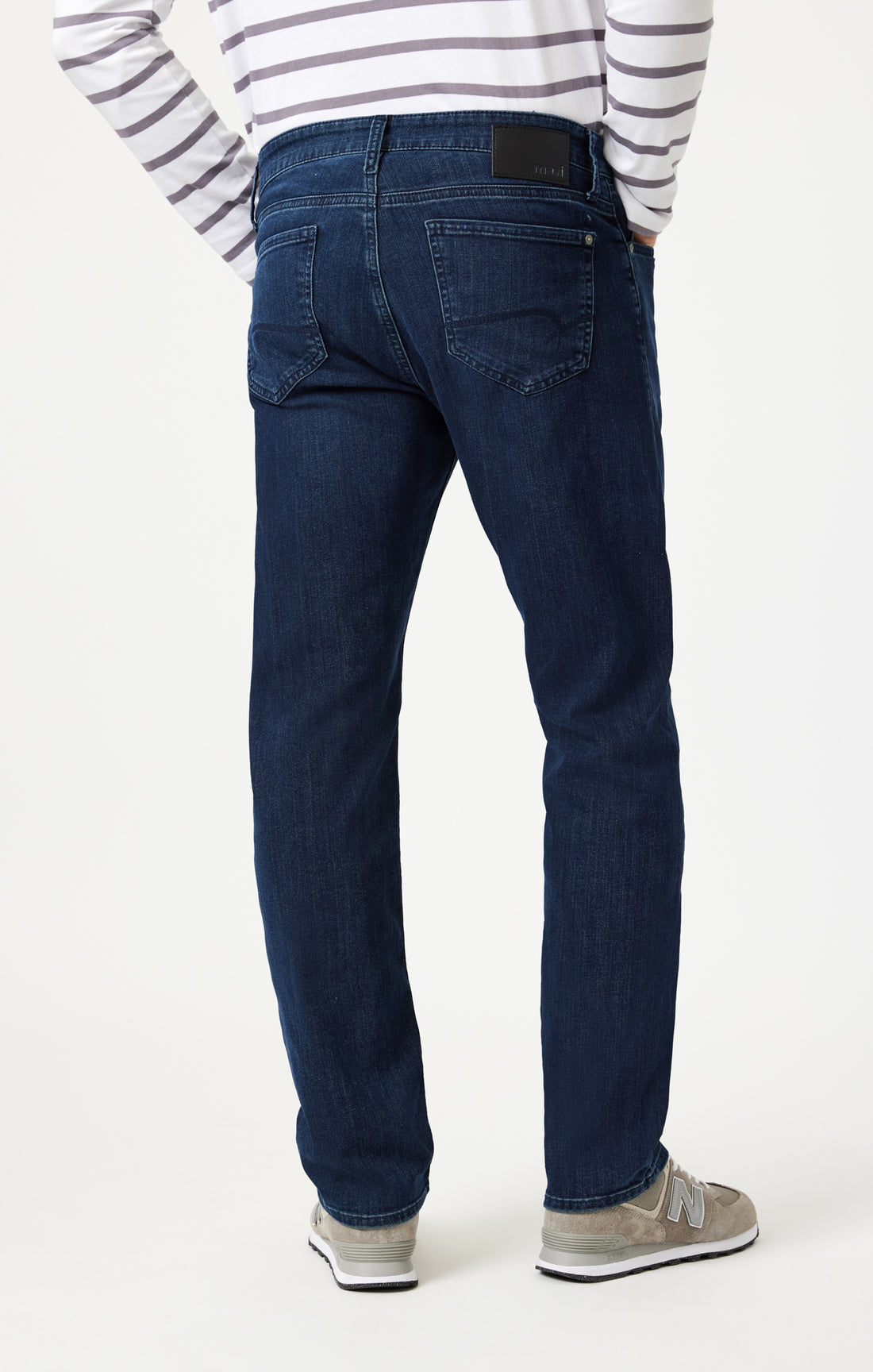 Mavi Men's Zach Straight Leg In Ink Brushed Williamsburg