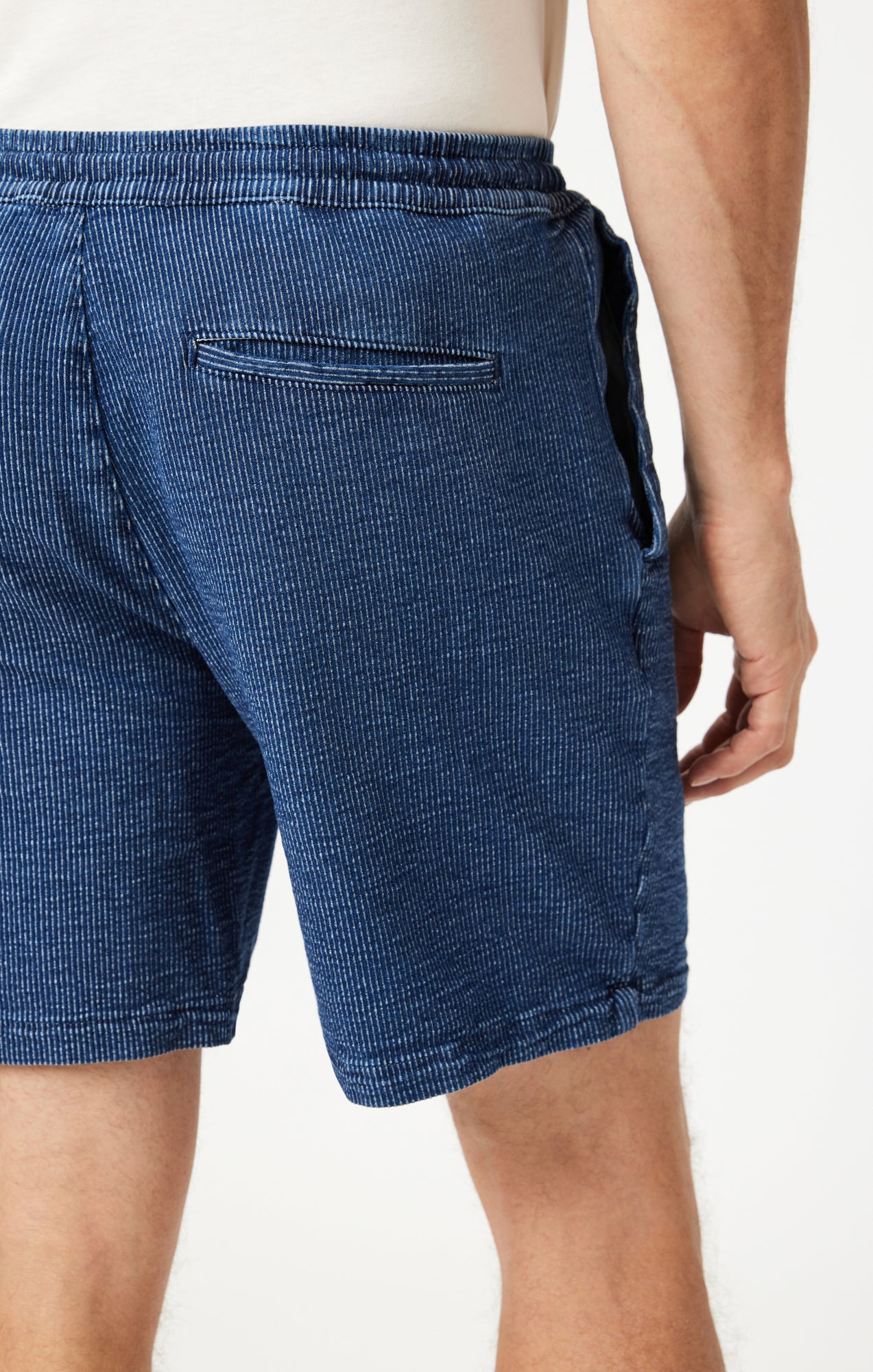 CLINT JOGGER SHORTS IN DARK STRIPE ATHLETIC - Mavi Jeans
