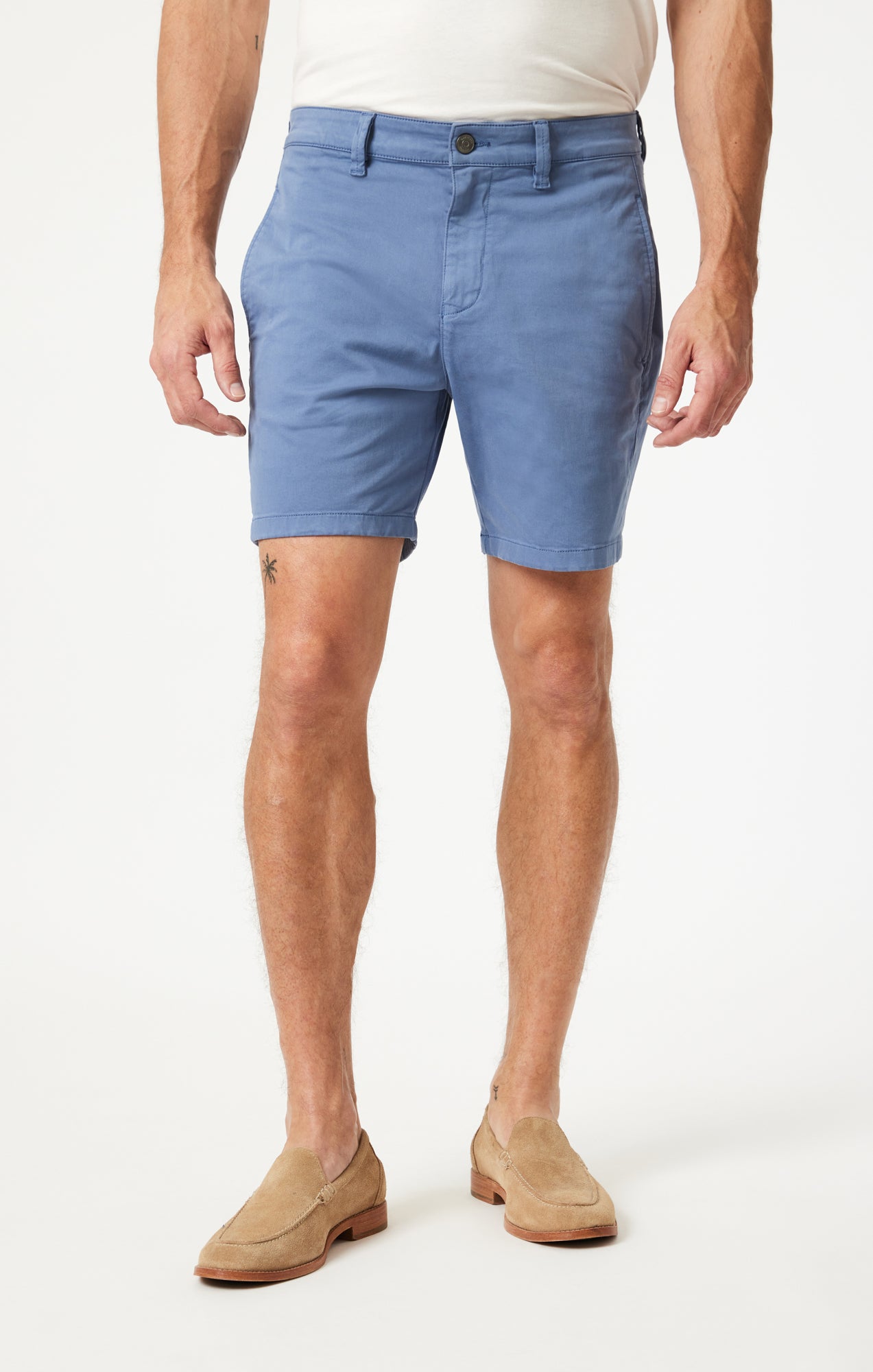 JUSTIN SHORTS IN BLUE HORIZON TWILL - Mavi Jeans