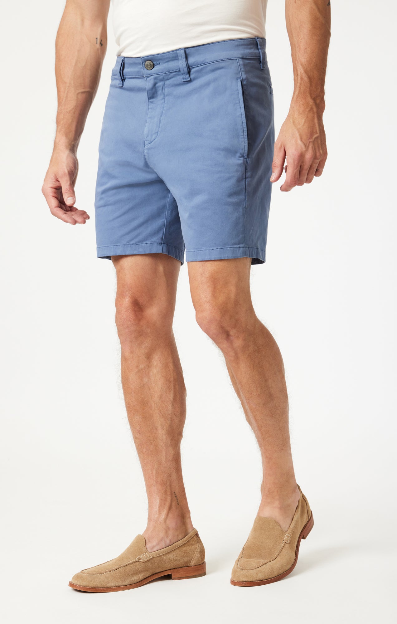 JUSTIN SHORTS IN BLUE HORIZON TWILL - Mavi Jeans