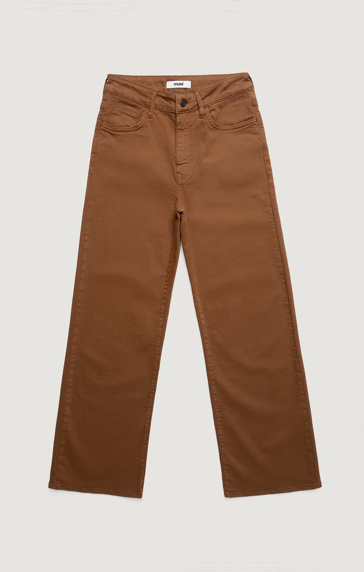ALENA WIDE LEG IN CAMEL FLEX BLUE - Mavi Jeans