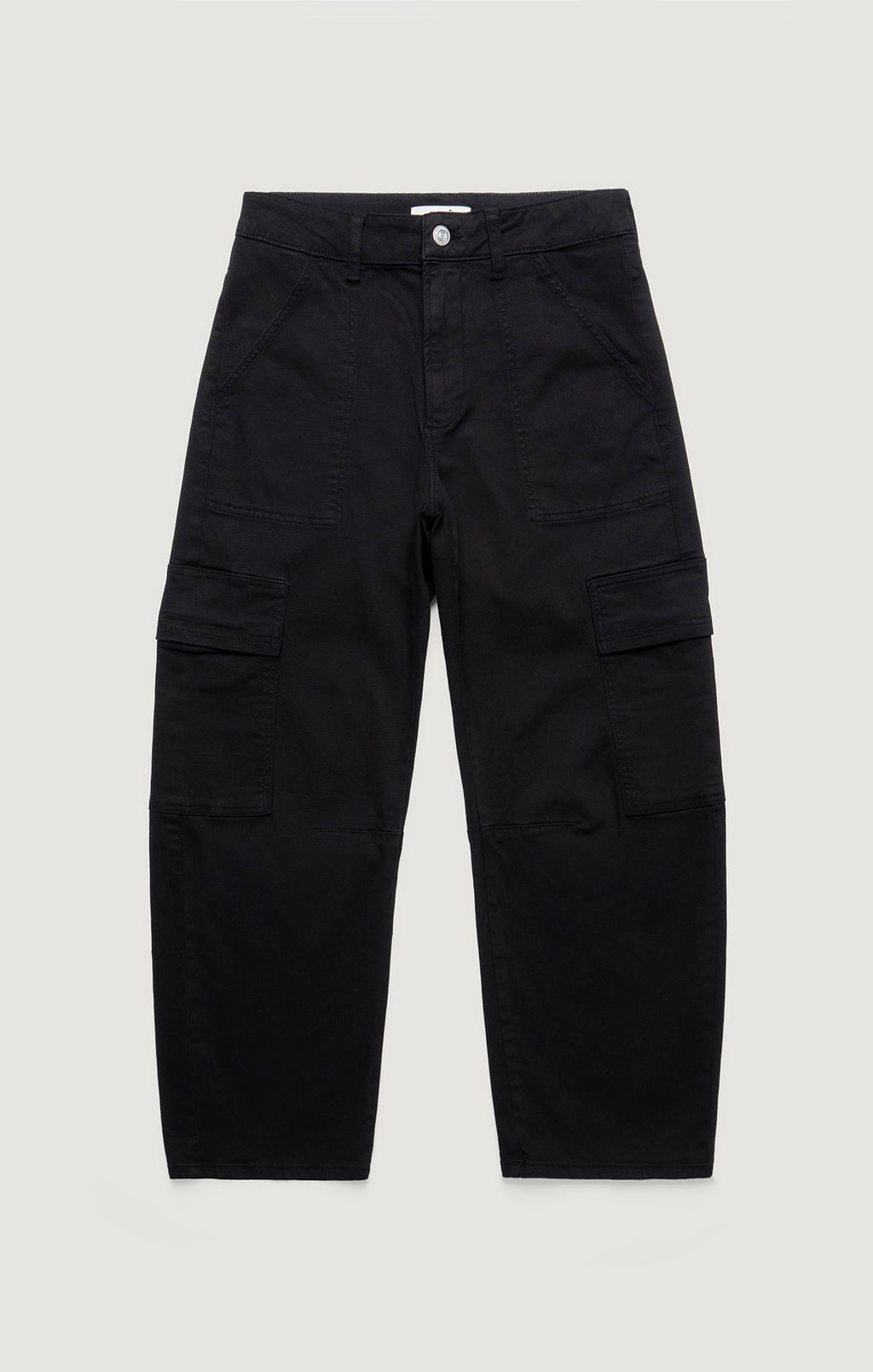 VINNIE BARREL CARGO IN BLACK CASUAL TWILL - Mavi Jeans