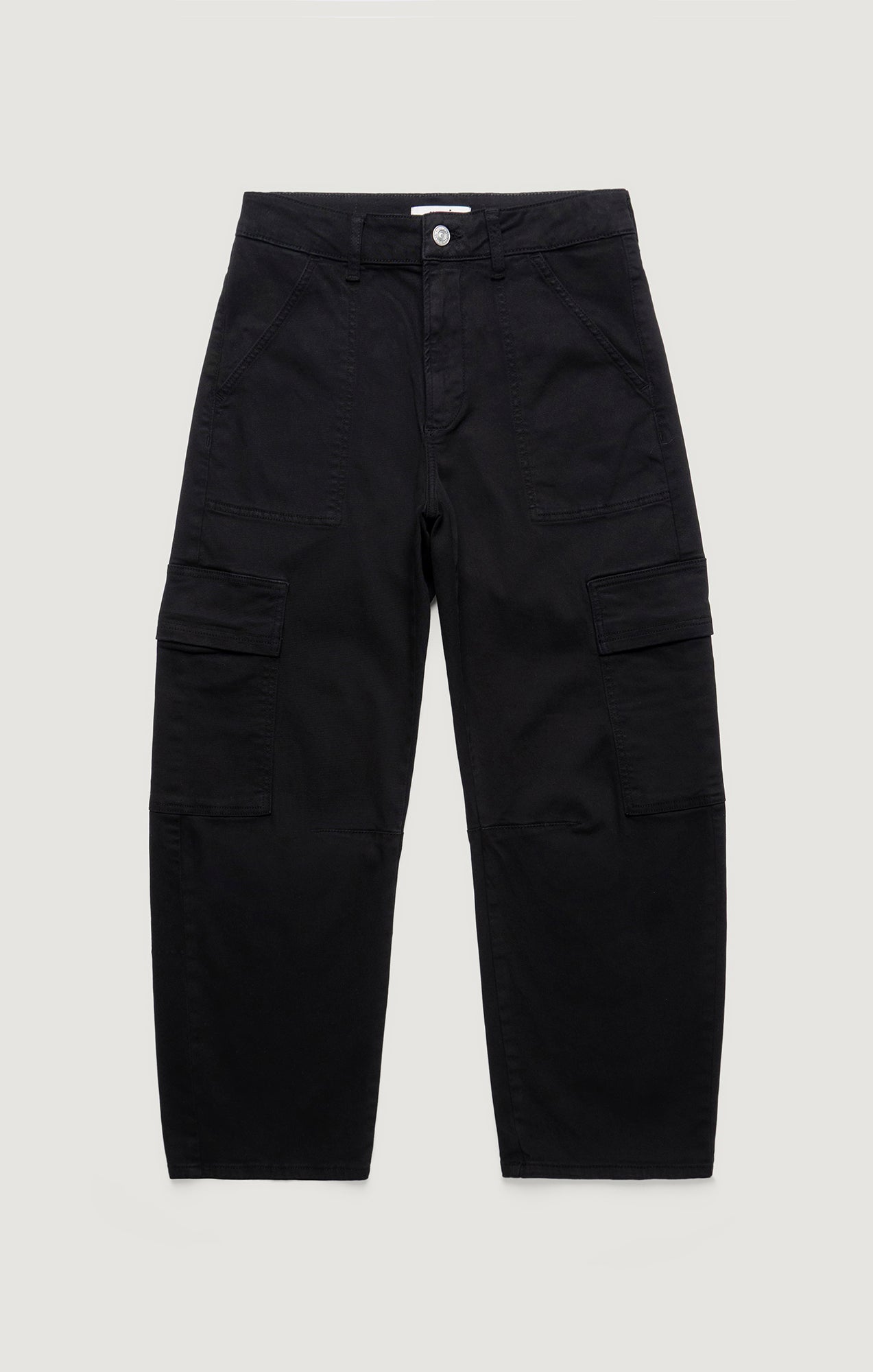VINNIE BARREL CARGO IN BLACK CASUAL TWILL - Mavi Jeans