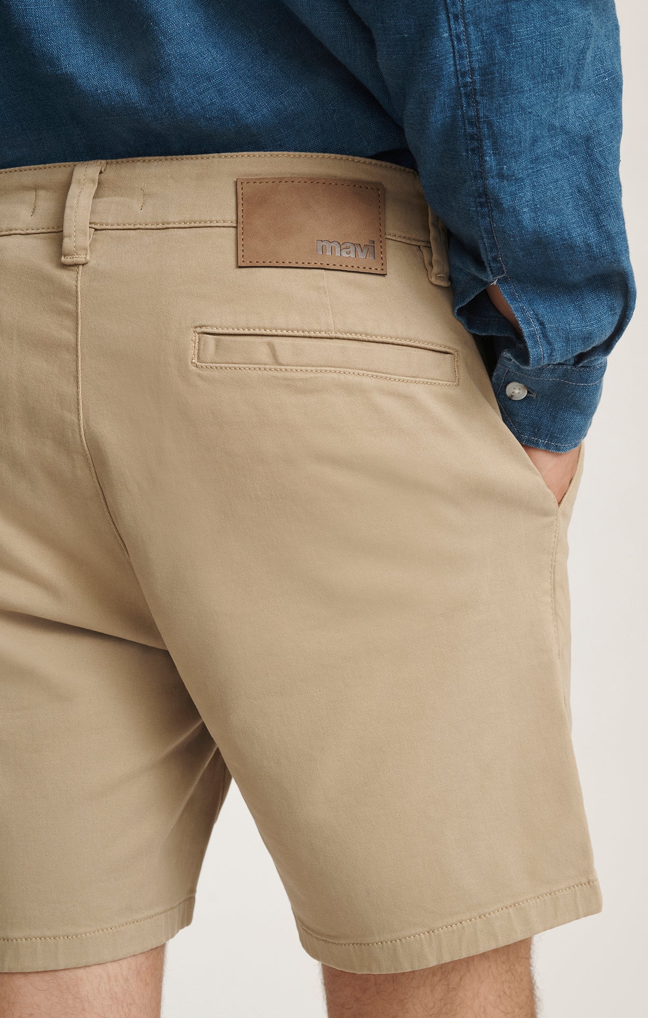 Mavi Men's Nate Shorts In Khaki Casual Twill – Mavi Jeans