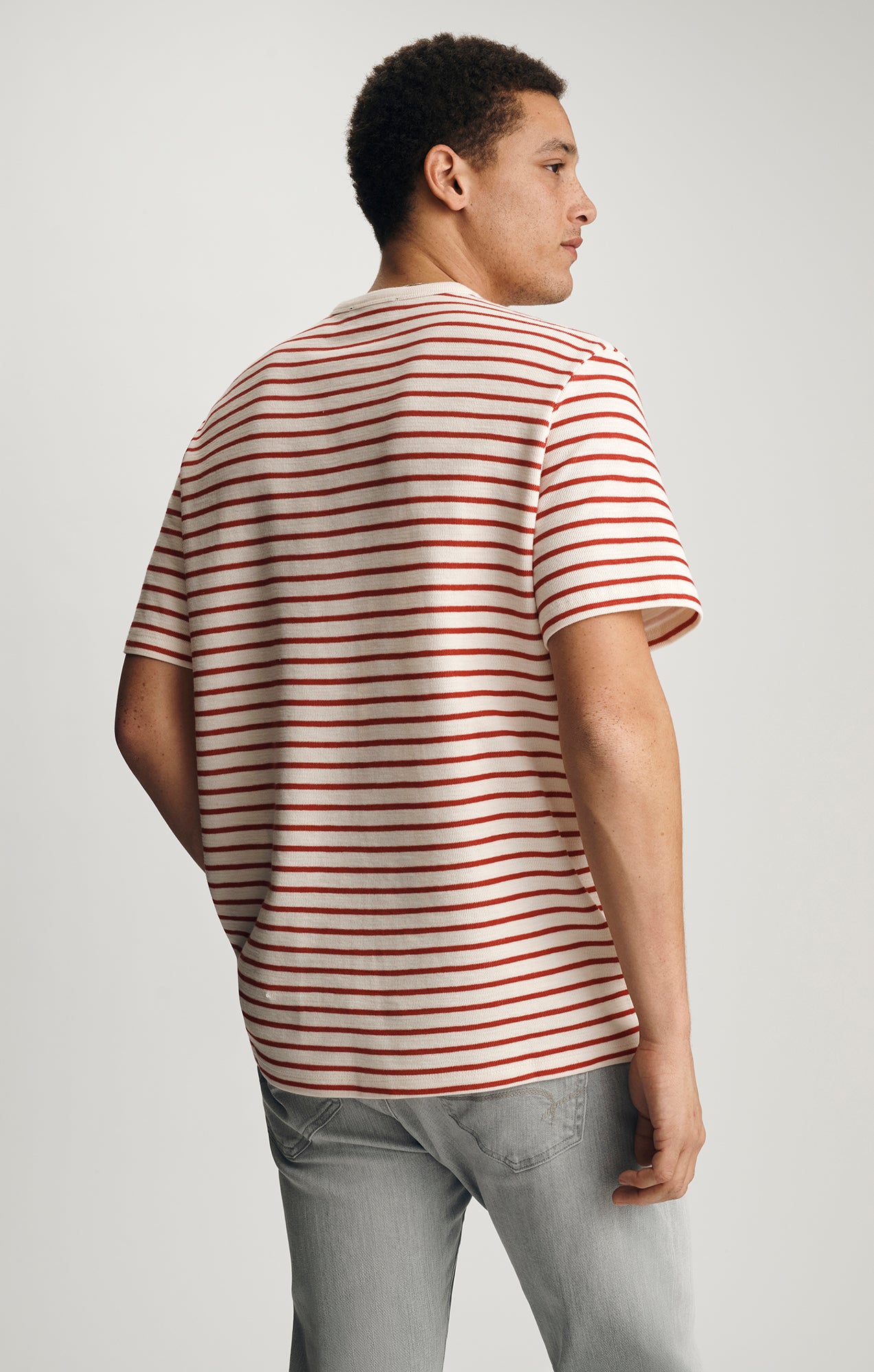 CREW NECK T-SHIRT IN FIRE WHIRL - Mavi Jeans