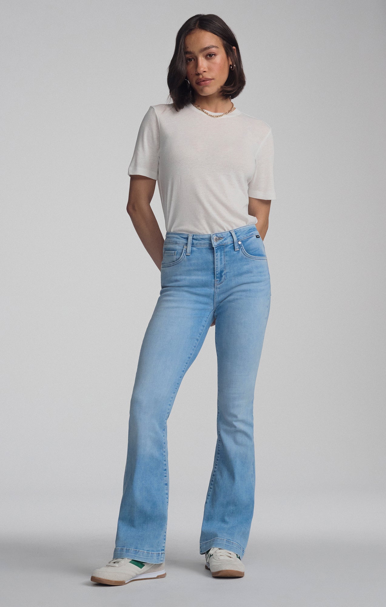 SYDNEY FLARE IN LIGHT BLUE FEATHER BLUE - Mavi Jeans