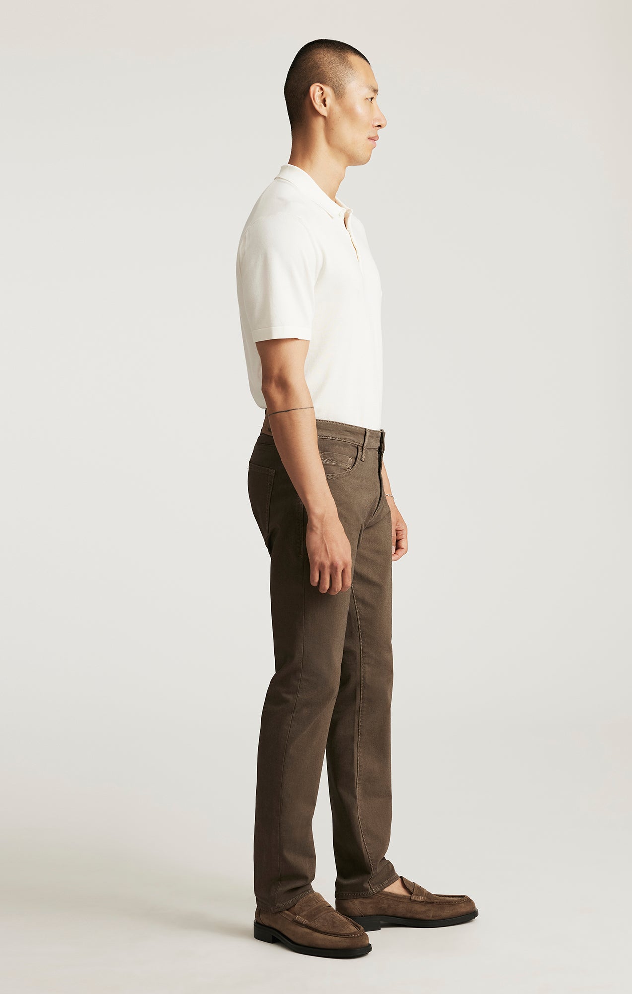 MARCUS SLIM STRAIGHT LEG IN BROWN ATHLETIC - Mavi Jeans