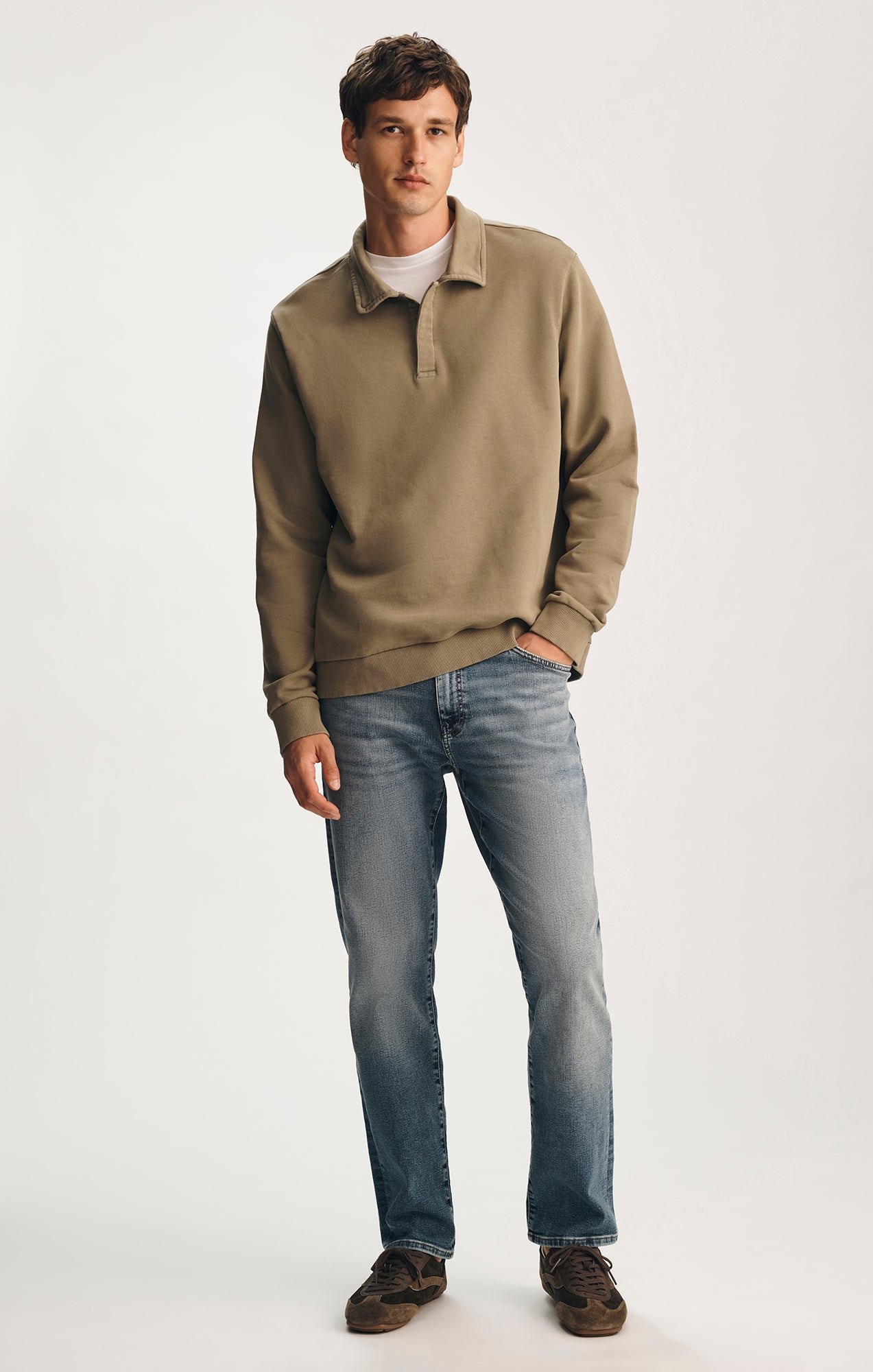 POLO SWEATSHIRT IN OVERLAND TREK - Mavi Jeans