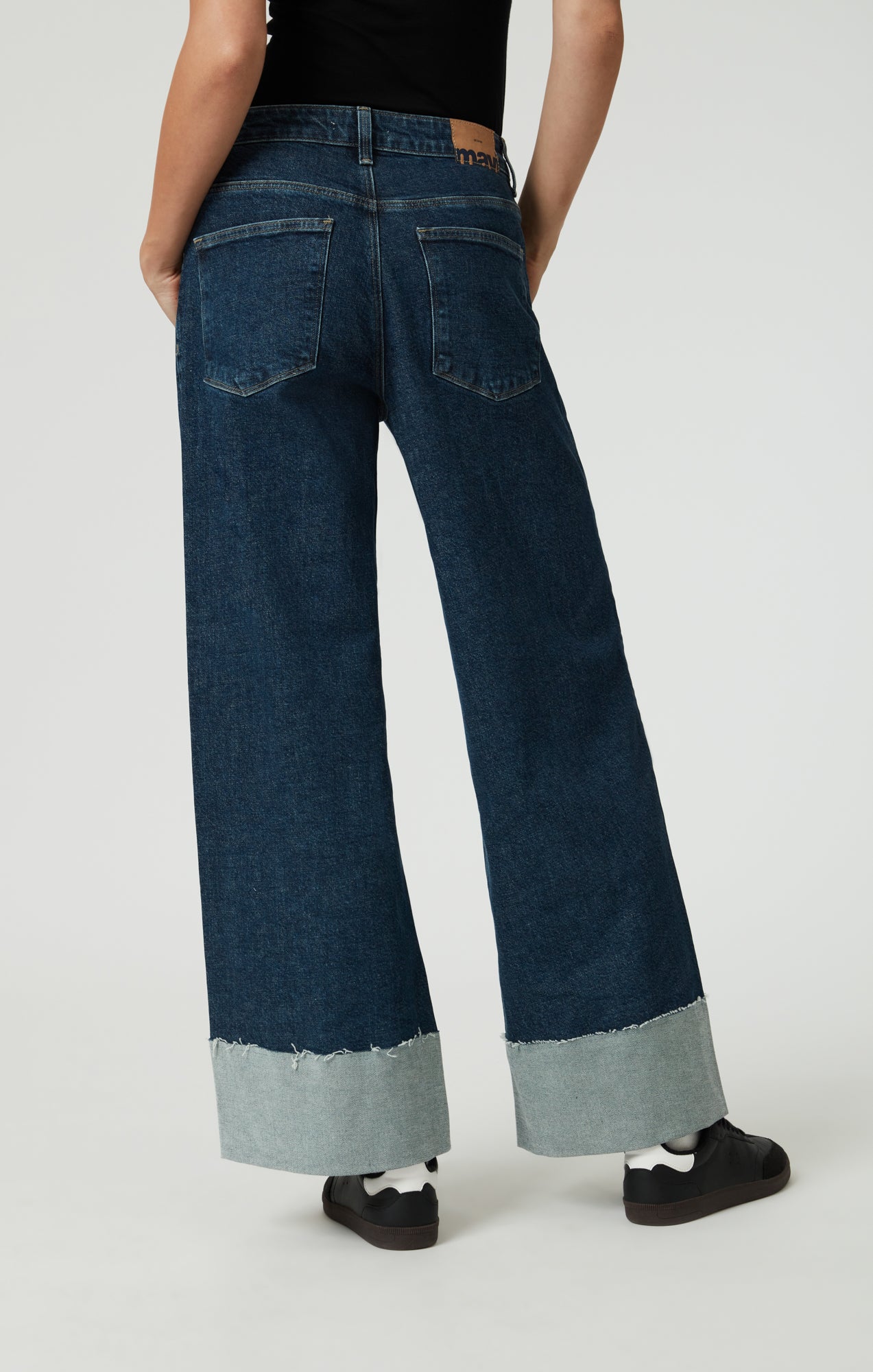 CATHY WIDE LEG IN DARK BLUE DENIM - Mavi Jeans