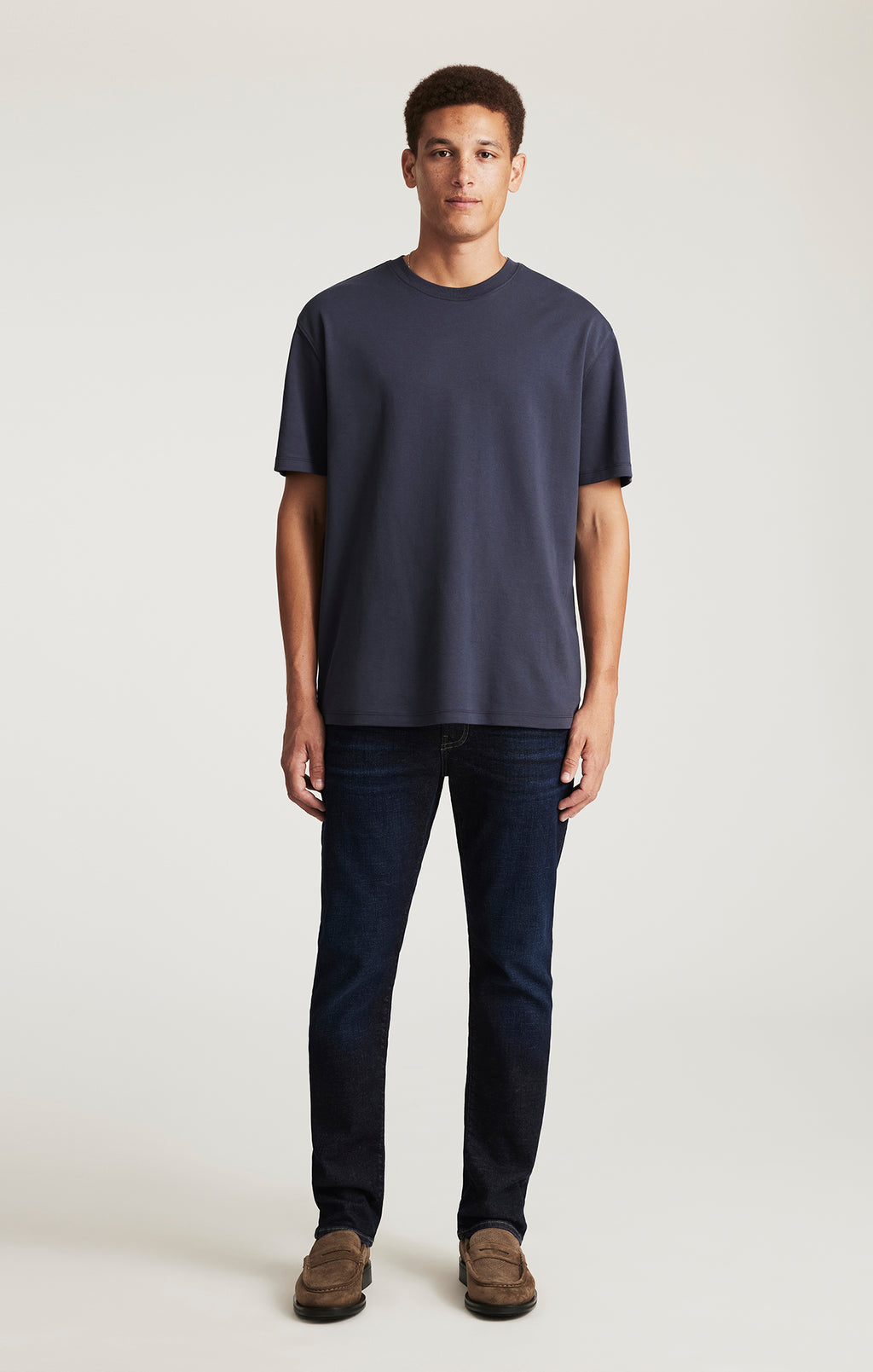 MAVI LOGO T-SHIRT IN PARISIAN NIGHT - Mavi Jeans