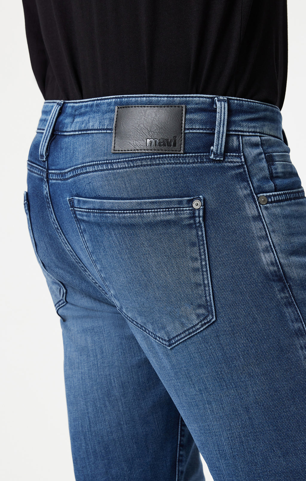 ZACH STRAIGHT LEG IN MID TONAL ATHLETIC - Mavi Jeans