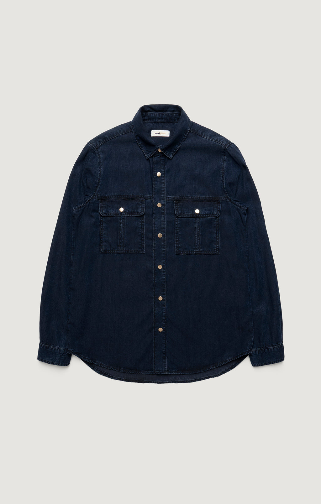 NIA DENIM SHIRT IN INK GOLD PREMIUM - Mavi Jeans