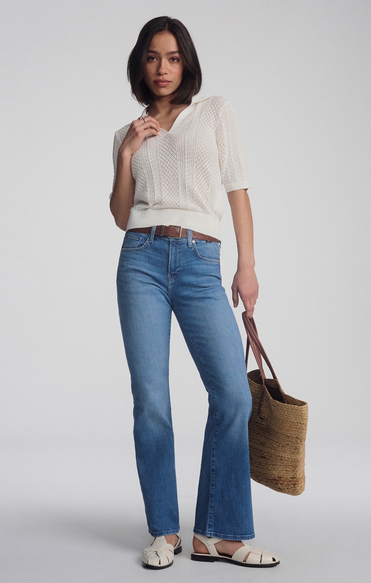 VICKY BOOTCUT IN MID BLUE FLEX BLUE - Mavi Jeans