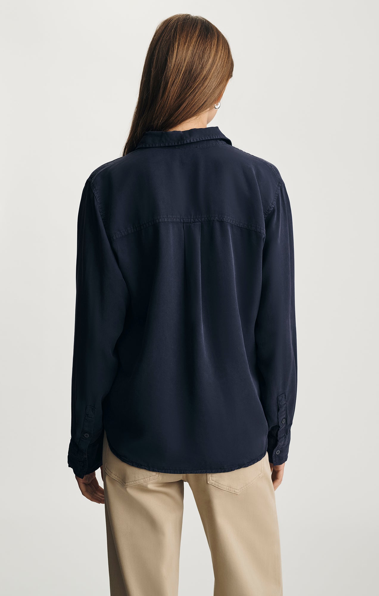 EDITION TENCEL™ BUTTON-UP SHIRT IN INKLING - Mavi Jeans