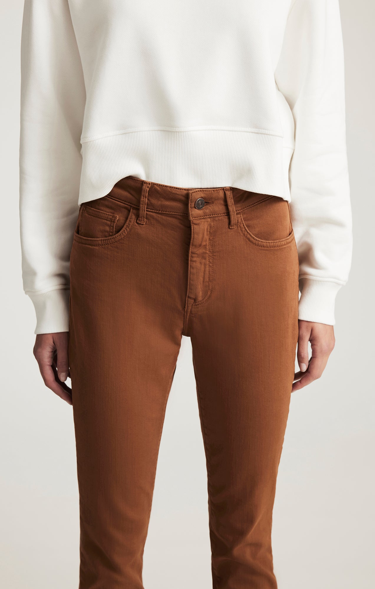 KATHLEEN SLIM BOYFRIEND IN CAMEL FLEX BLUE - Mavi Jeans